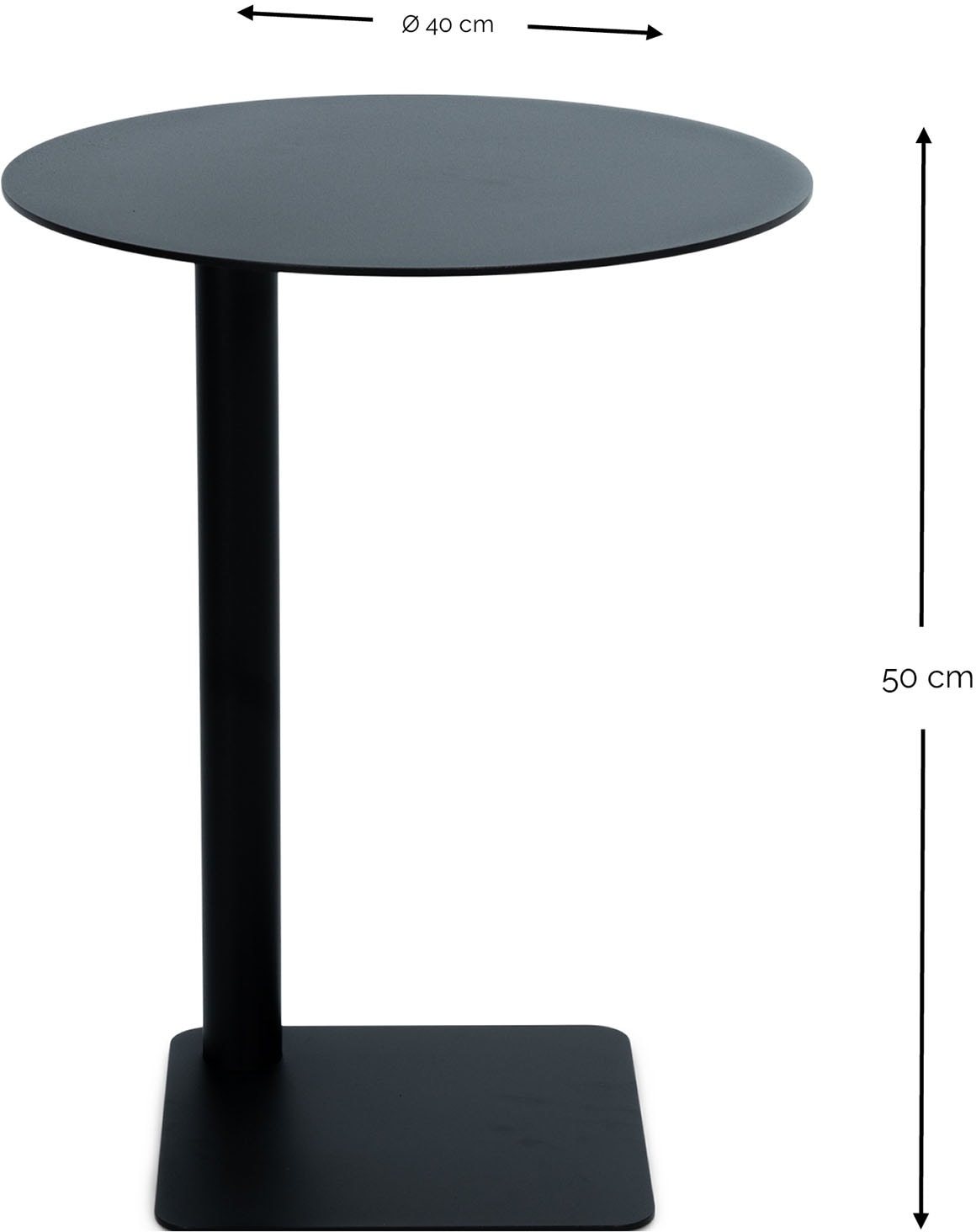 Spinder Design »SUNNY 50« Beistelltisch aus Stahl