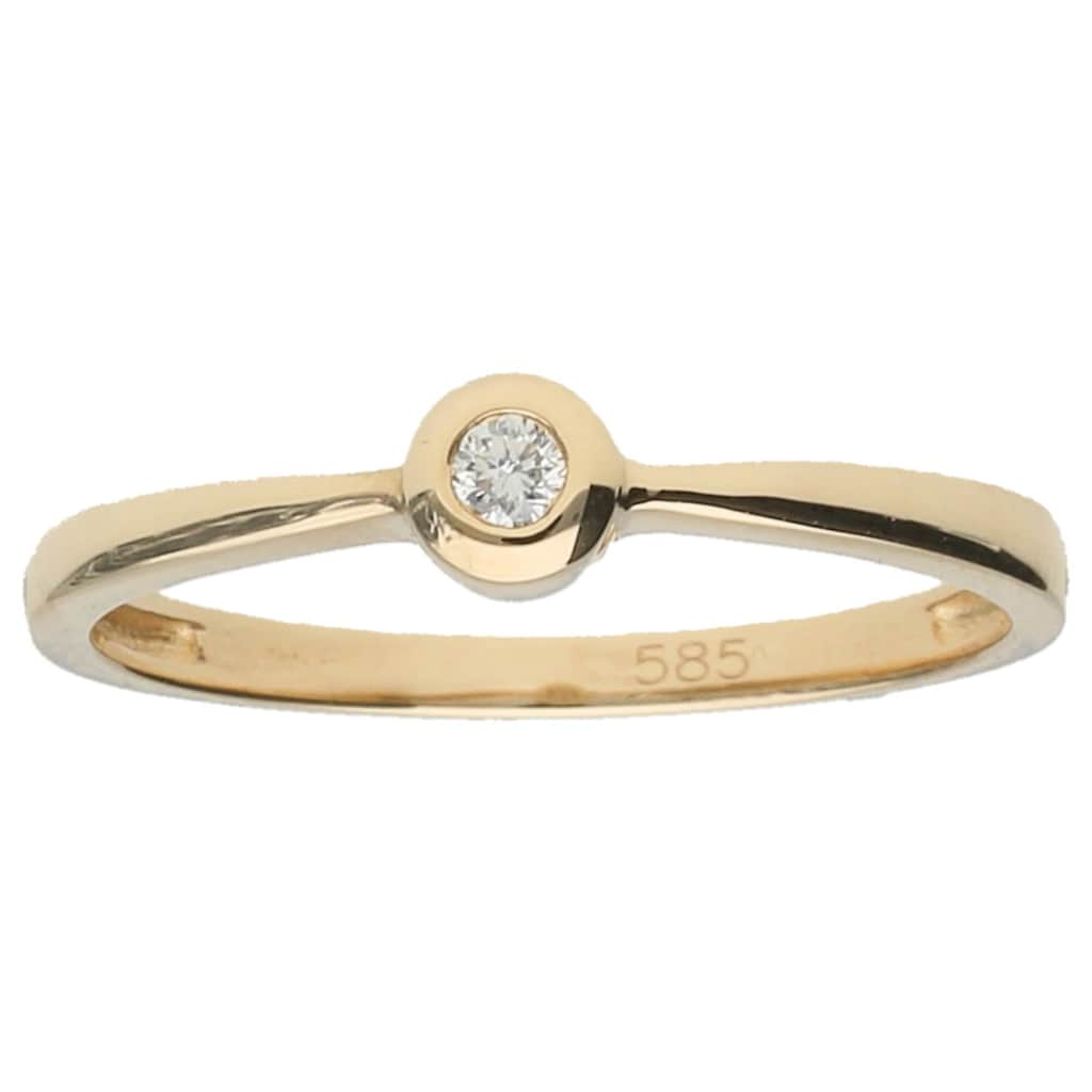 Luigi Merano Diamantring »Ring mit Brillant, Gold 585«