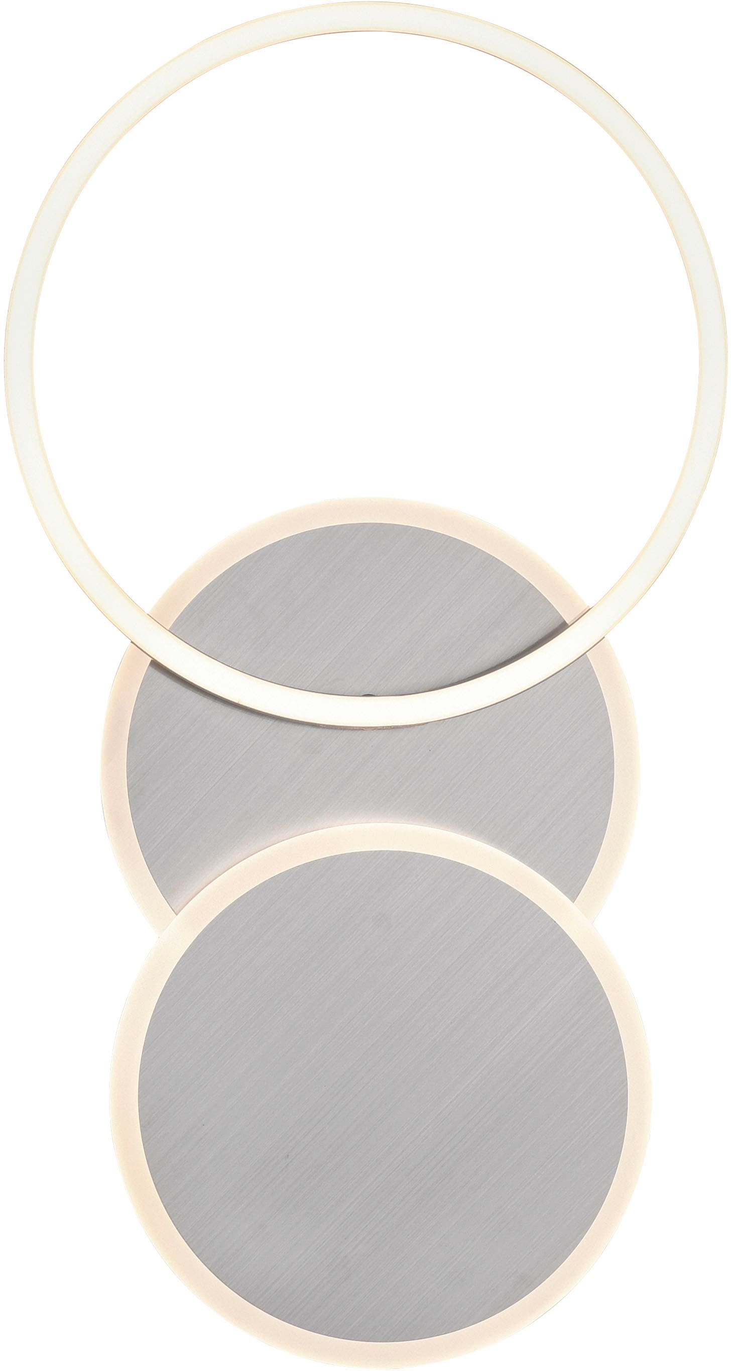 JUST LIGHT Deckenleuchte »SEVENT« LED-Board 1 Stk. Warmweiß LED