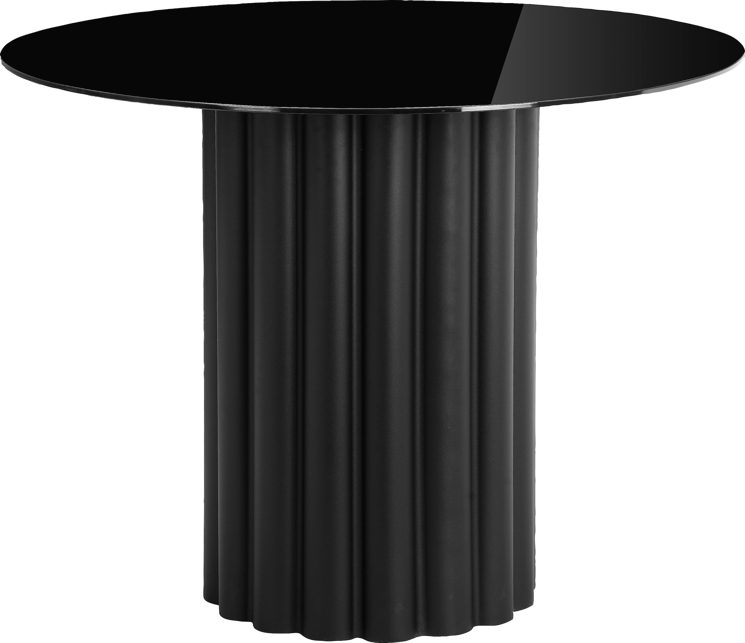 LeGer Home by Lena Gercke Esstisch »Shaye«, Tischplatte aus Glas, Gestell aus Metall