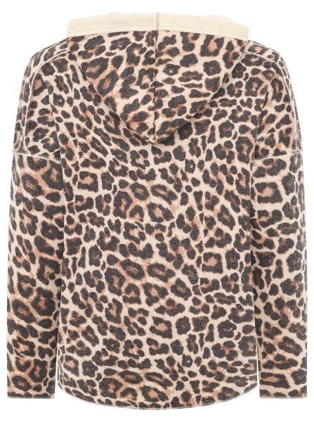 Zwillingsherz Hoodie »"Leo"«, mit Kapuze und Leoprint