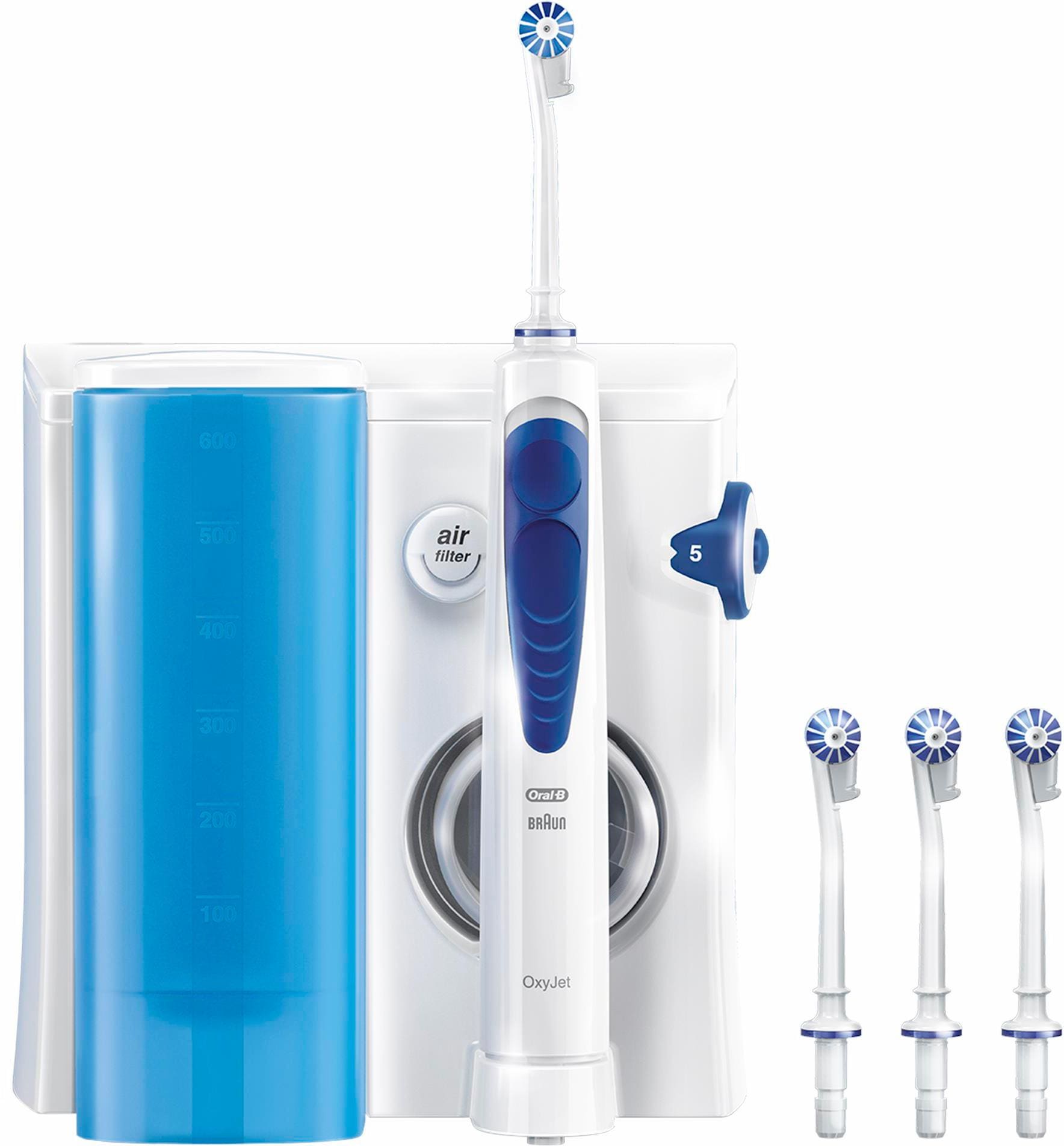 Oral-B Munddusche »OxyJet«, 4 St. Aufsätze, Mikro-Luftblasen-Technologie