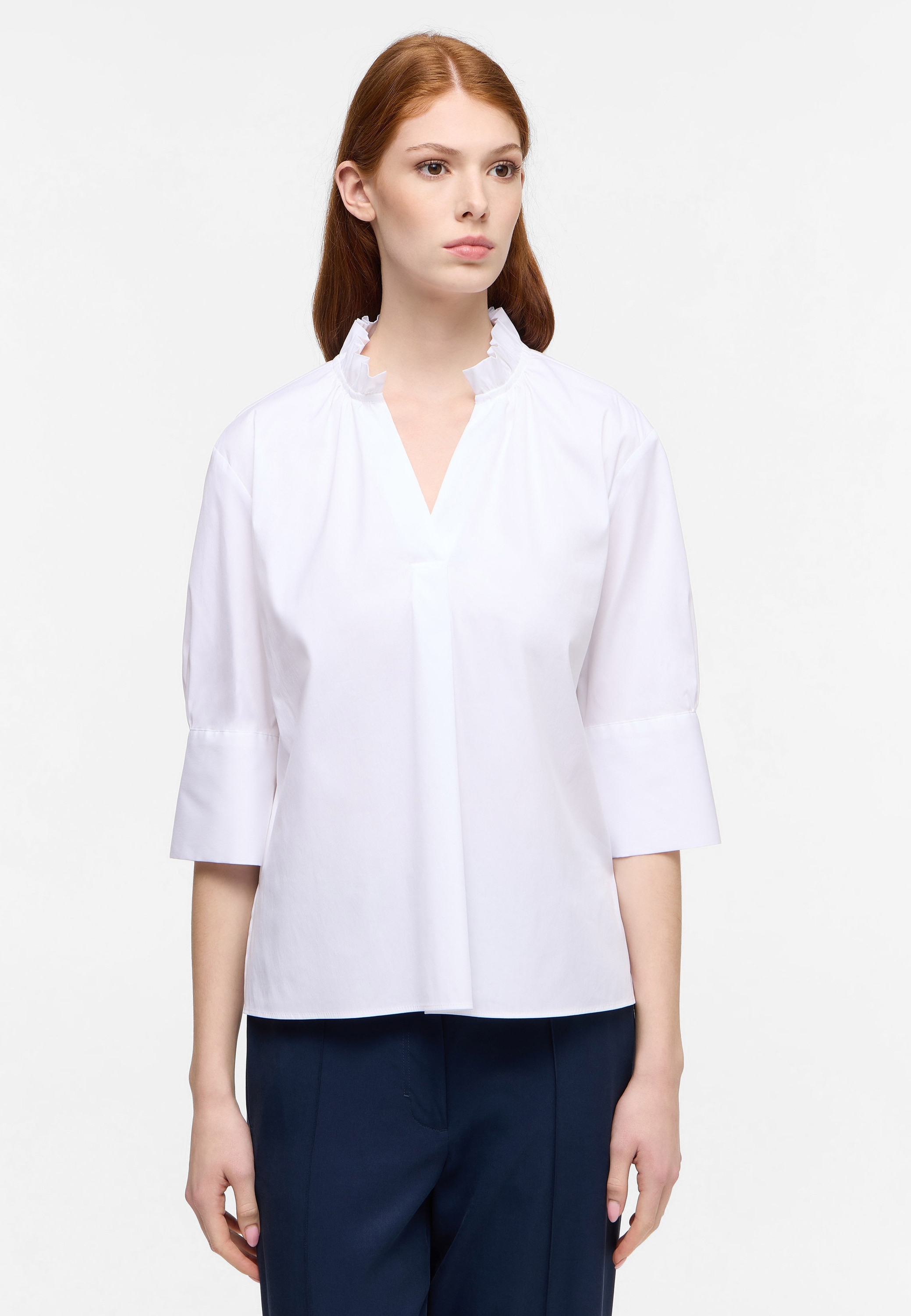 Eterna Schlupfbluse »OVERSIZE FIT«, EASY IRON (bügelleicht)