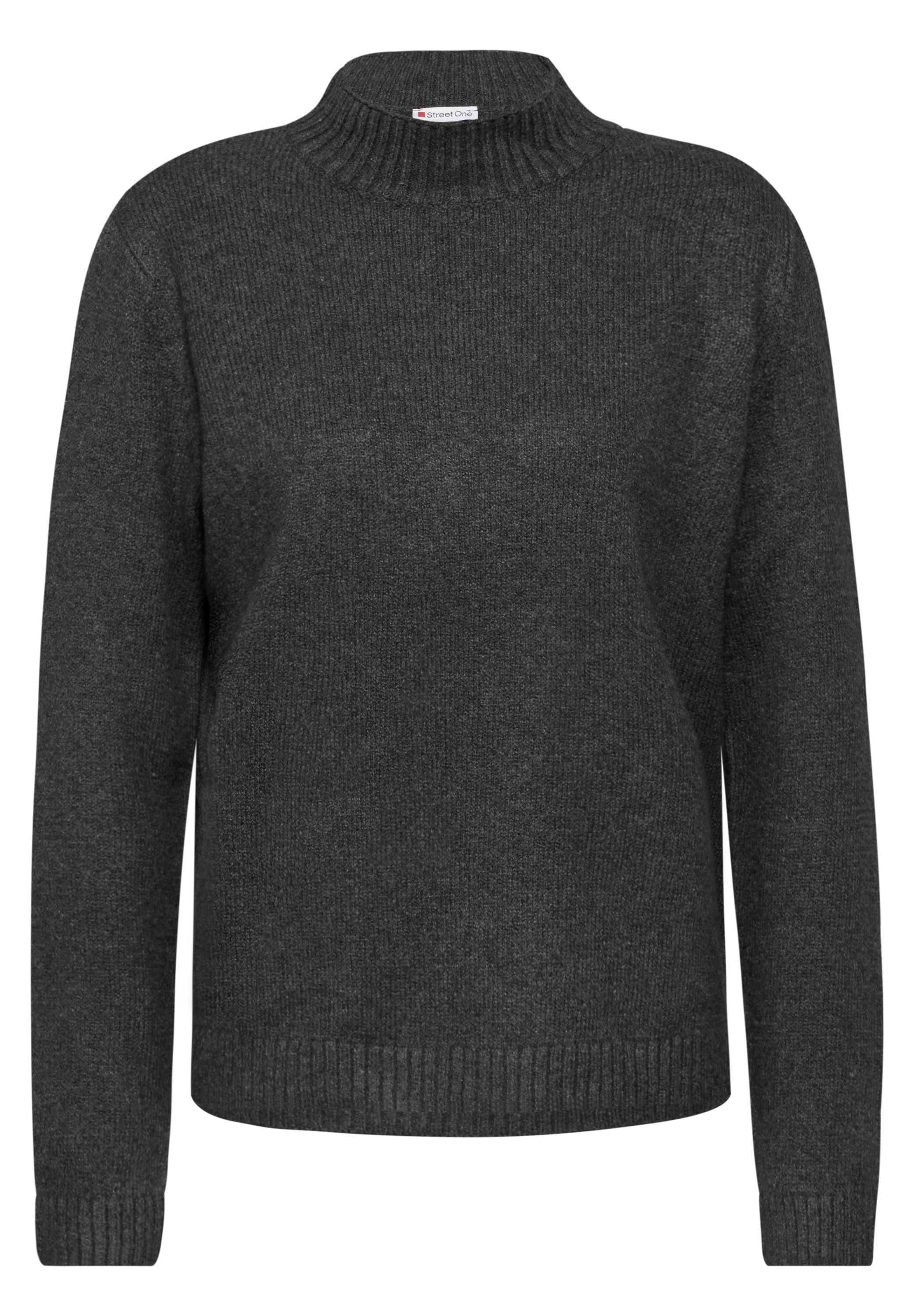 STREET ONE Strickpullover, mit Rippbündchen