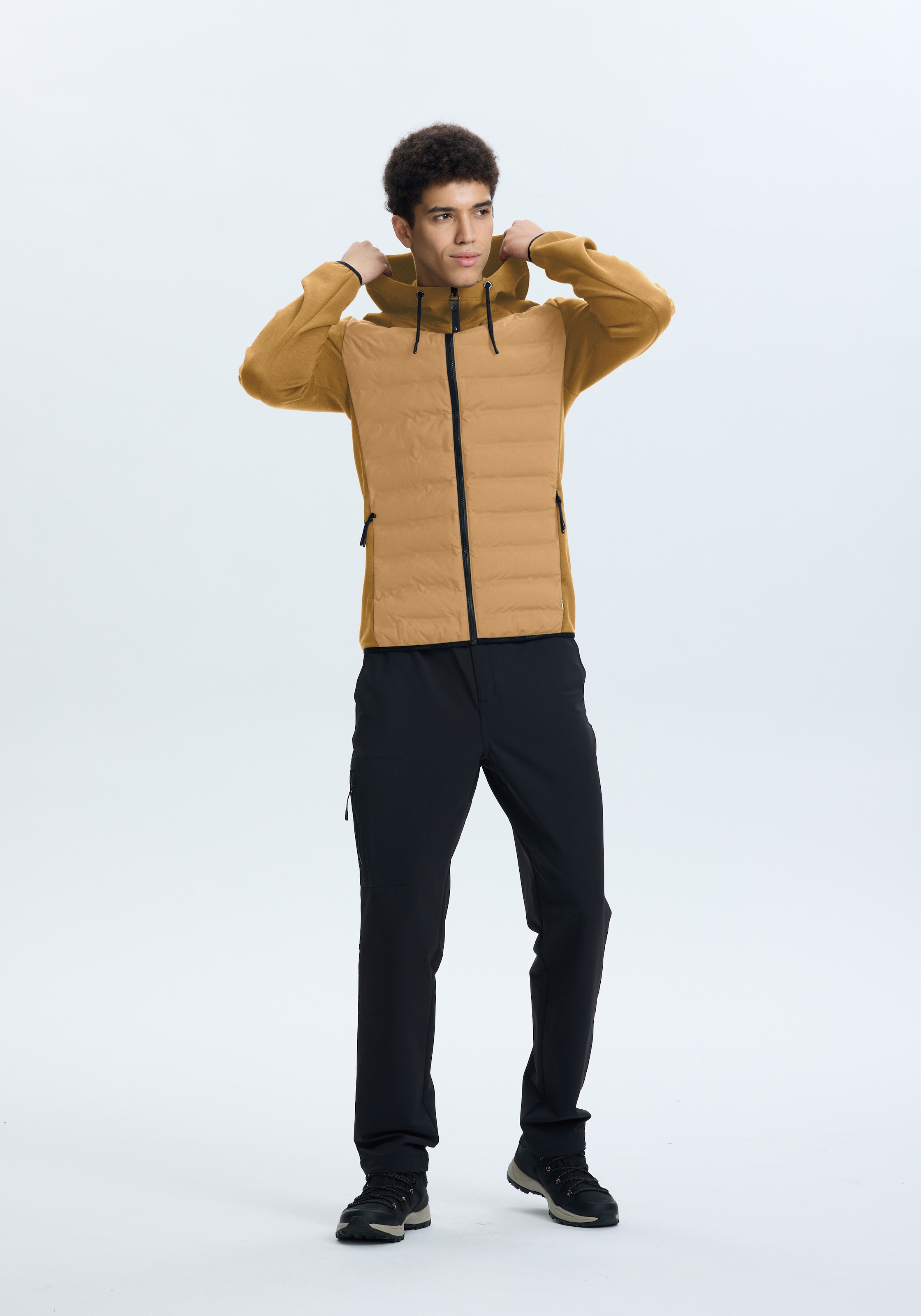 Icepeak Hybridjacke »ICEPEAK AIKERA« wasserabweisendes Material, elastische Verarbeitung