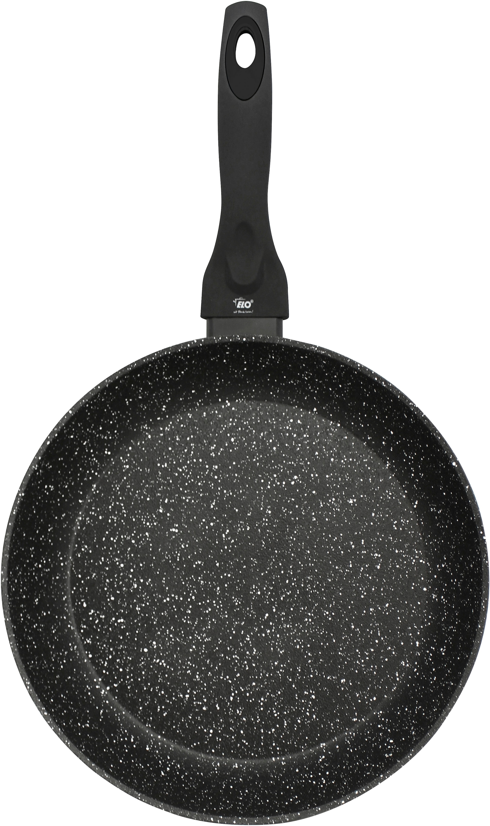 Elo Pfannen-Set »Granit Passion 2-teilig (20/28 cm)« Aluminium Set, je 1 Bratpfanne Ø 20/28 cm, 2 tlg. extra raue Oberfläche mit weißen Punkten