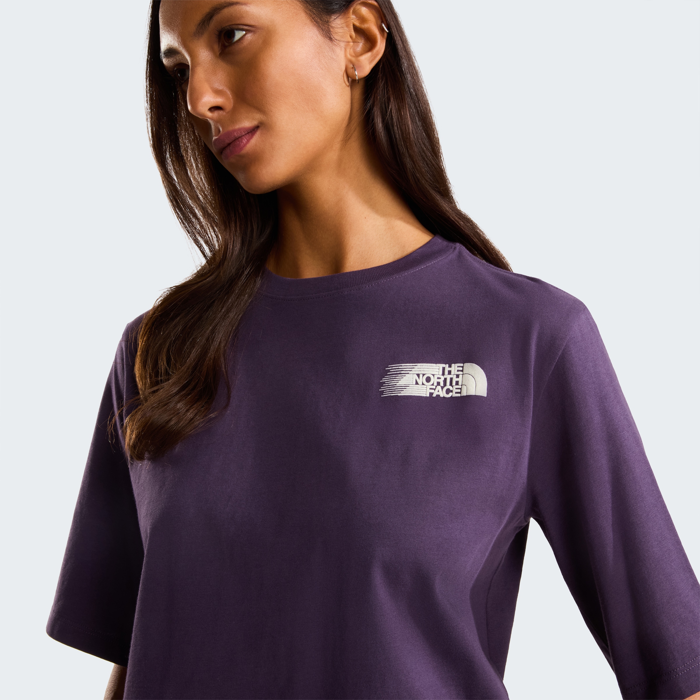 The North Face T-Shirt »W RETRO TRAIL BOXY SS TEE-GRAPHIC«