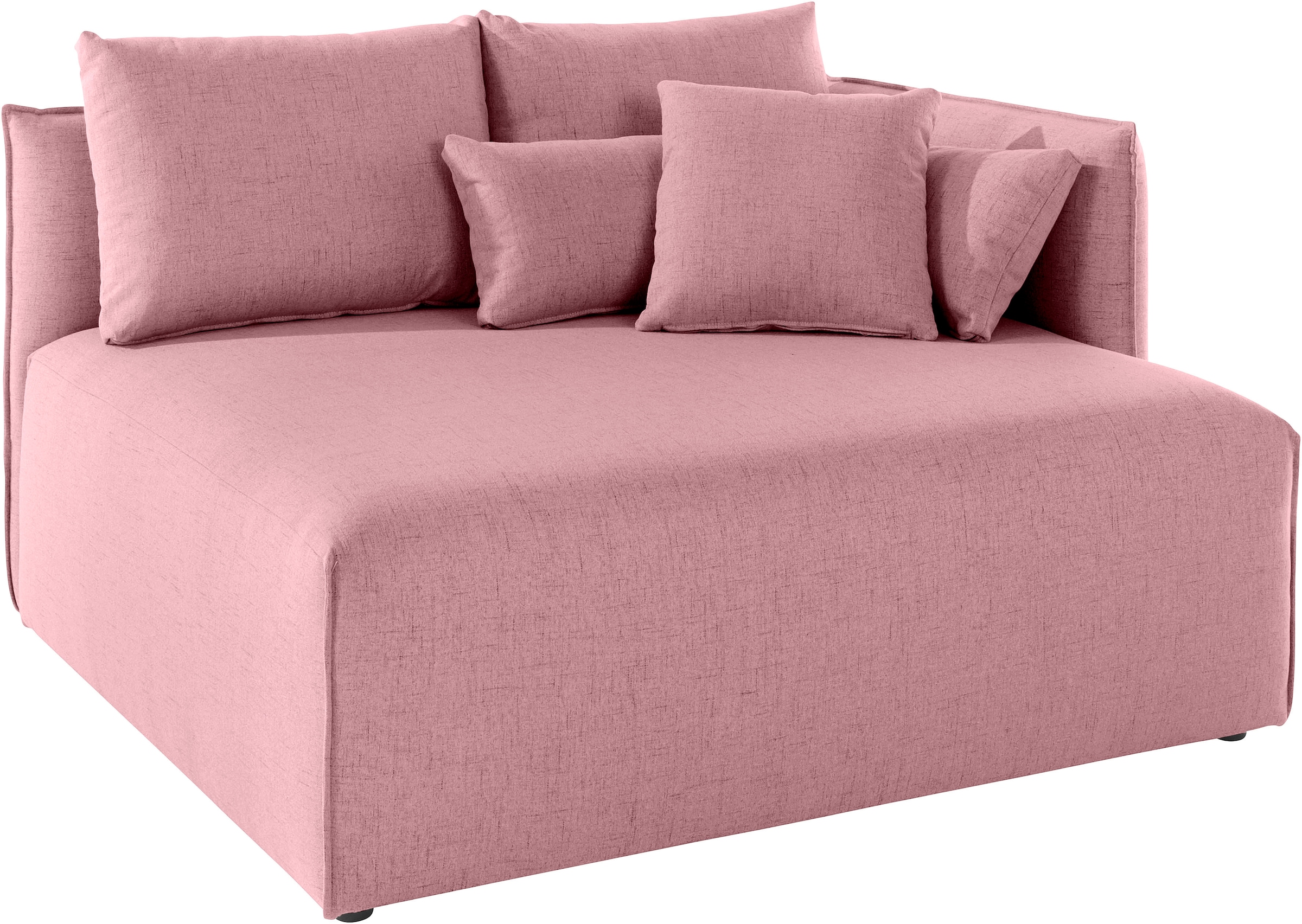 OTTO home Ottomane »Nöre« kurzes Lounge-Modul - zum Zusammenstellen, Breite 138 cm, Tiefe 128 cm