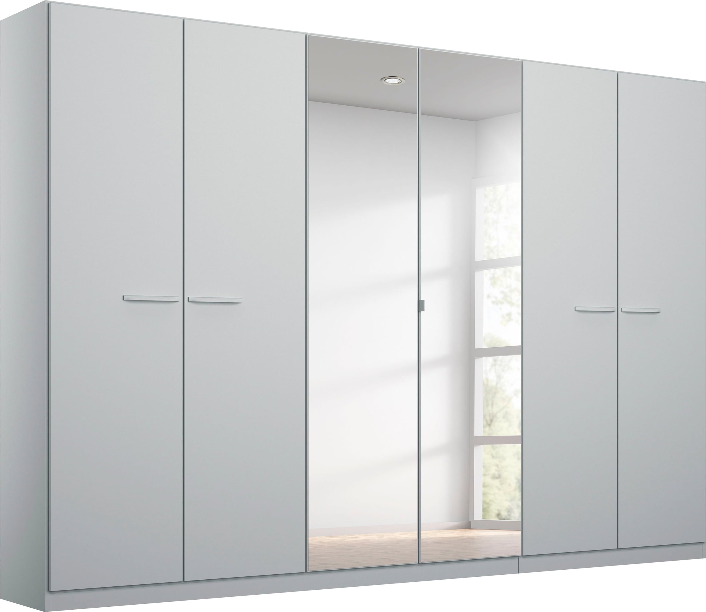 rauch Drehtürenschrank »Kleiderschrank Schrank Garderobe TOPSELLER OTELI inkl. Inneneinteilung«, mit 3 Innenschubladen extra Böden optional mit Spiegel MADE IN GERMANY