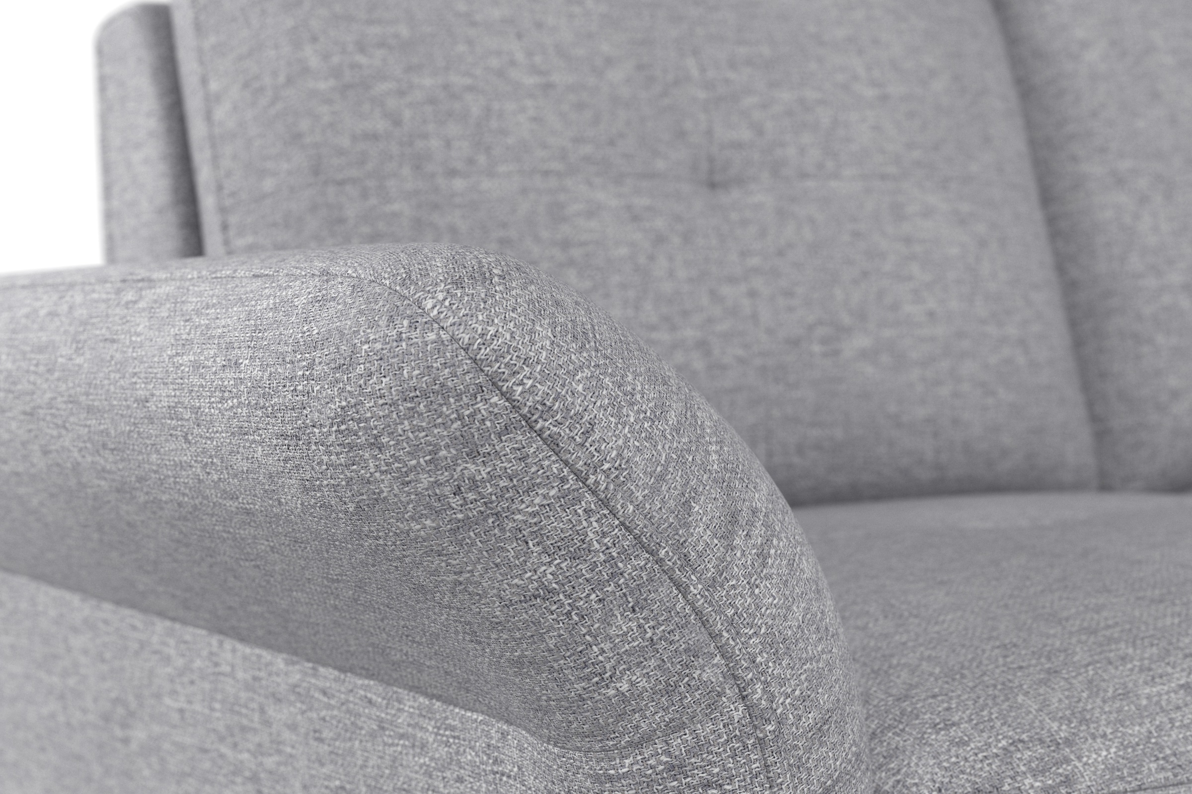 Places of Style Ecksofa »Calando L-Form«, wahlweise mit Bettfunktion, Bettkasten und Armteilfunktion