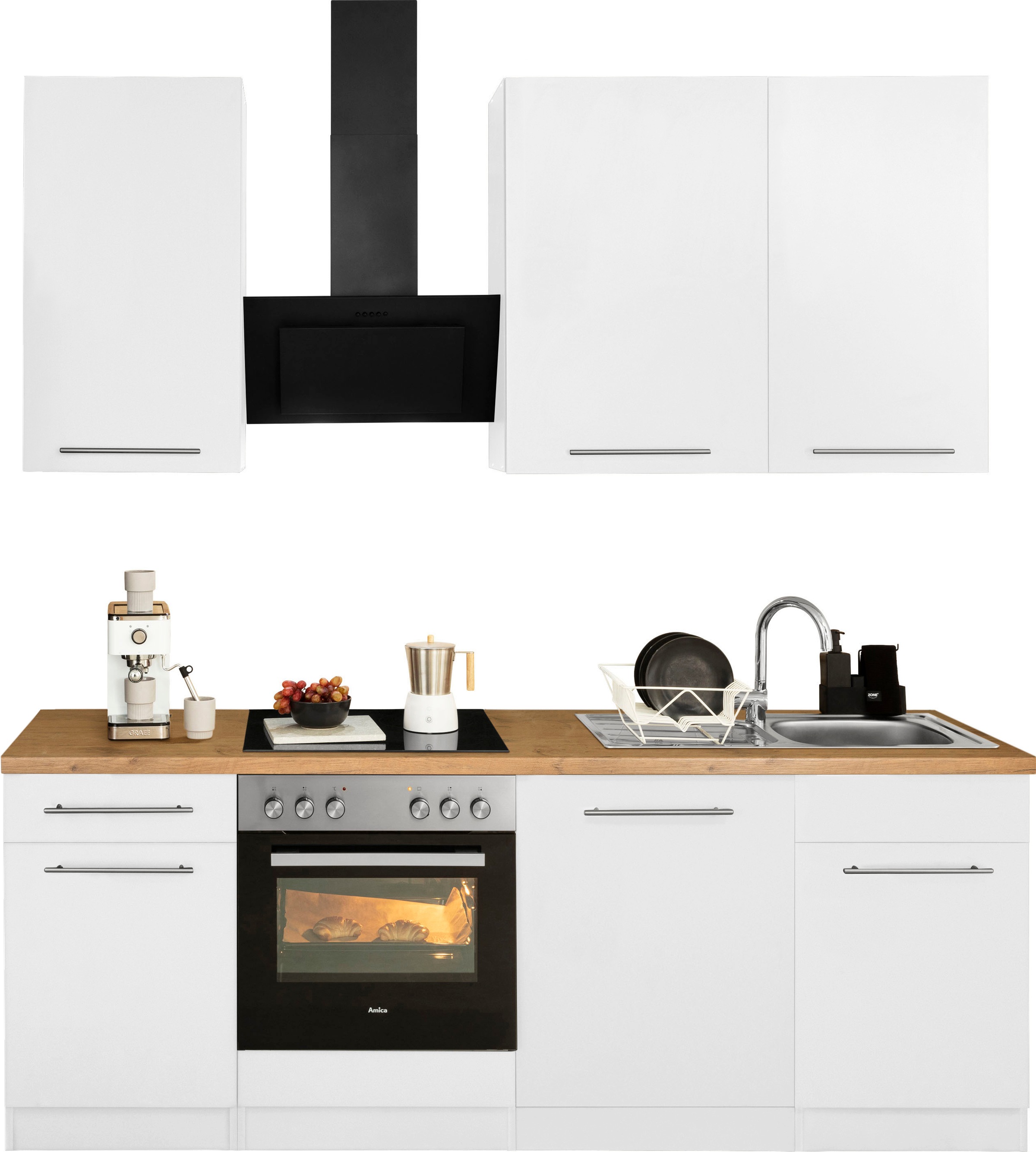 wiho Küchen Küchenzeile »Unna«, mit cm Breite E-Geräten, auf 220 kaufen Raten