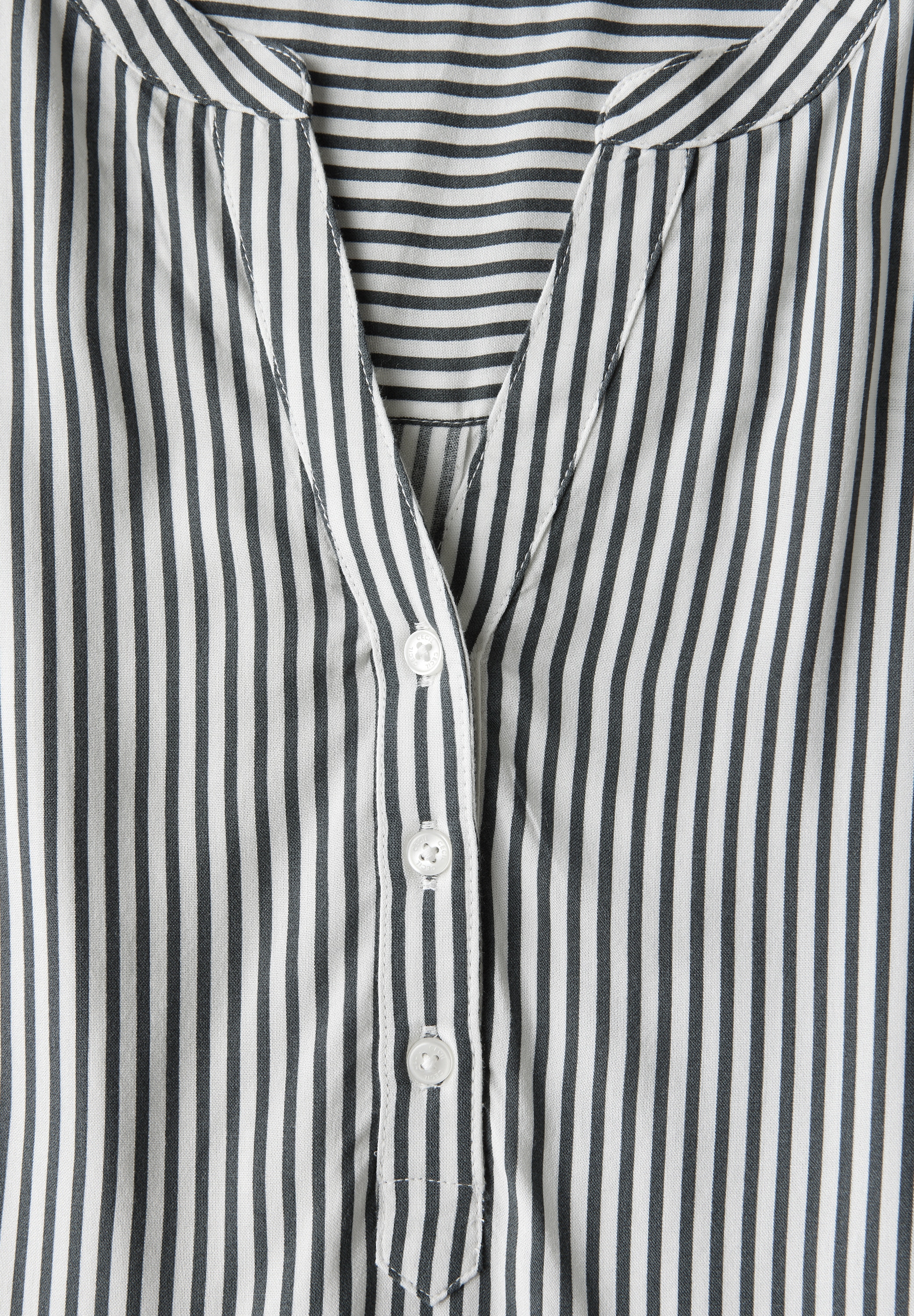 Cecil Kurzarmbluse, im Streifen-Look