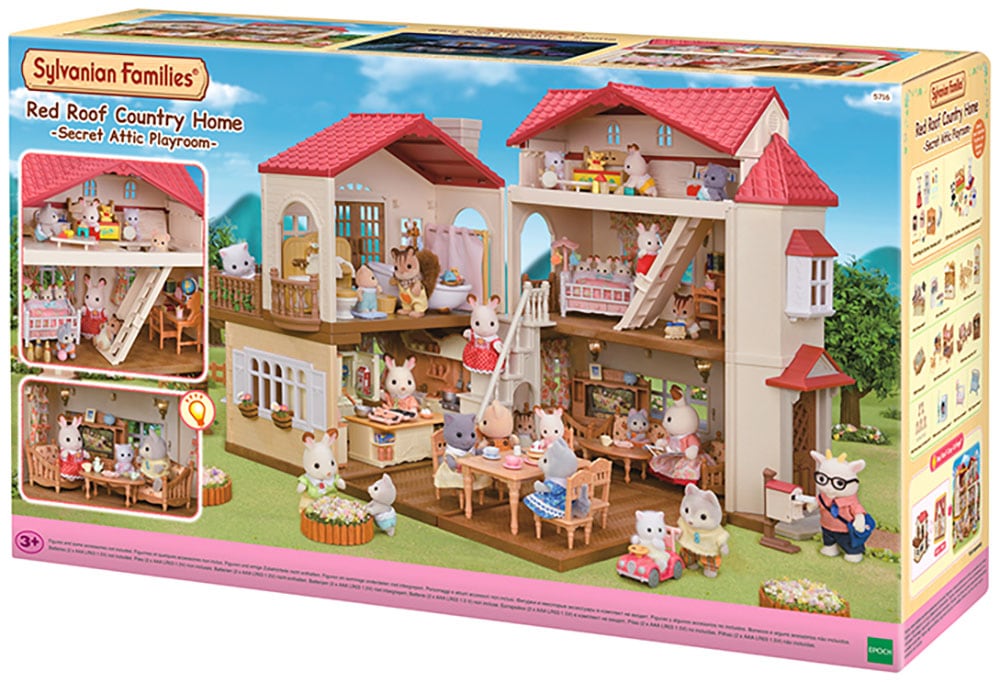 Sylvanian Families Spielwelt »Stadthaus mit Dachzimmer (5716)«