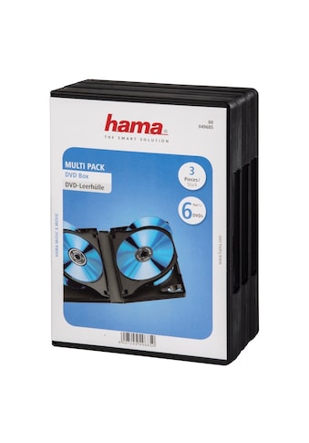 Hama DVD-Hülle, 6 Box, 3er-Pack, Schwarz kaufen