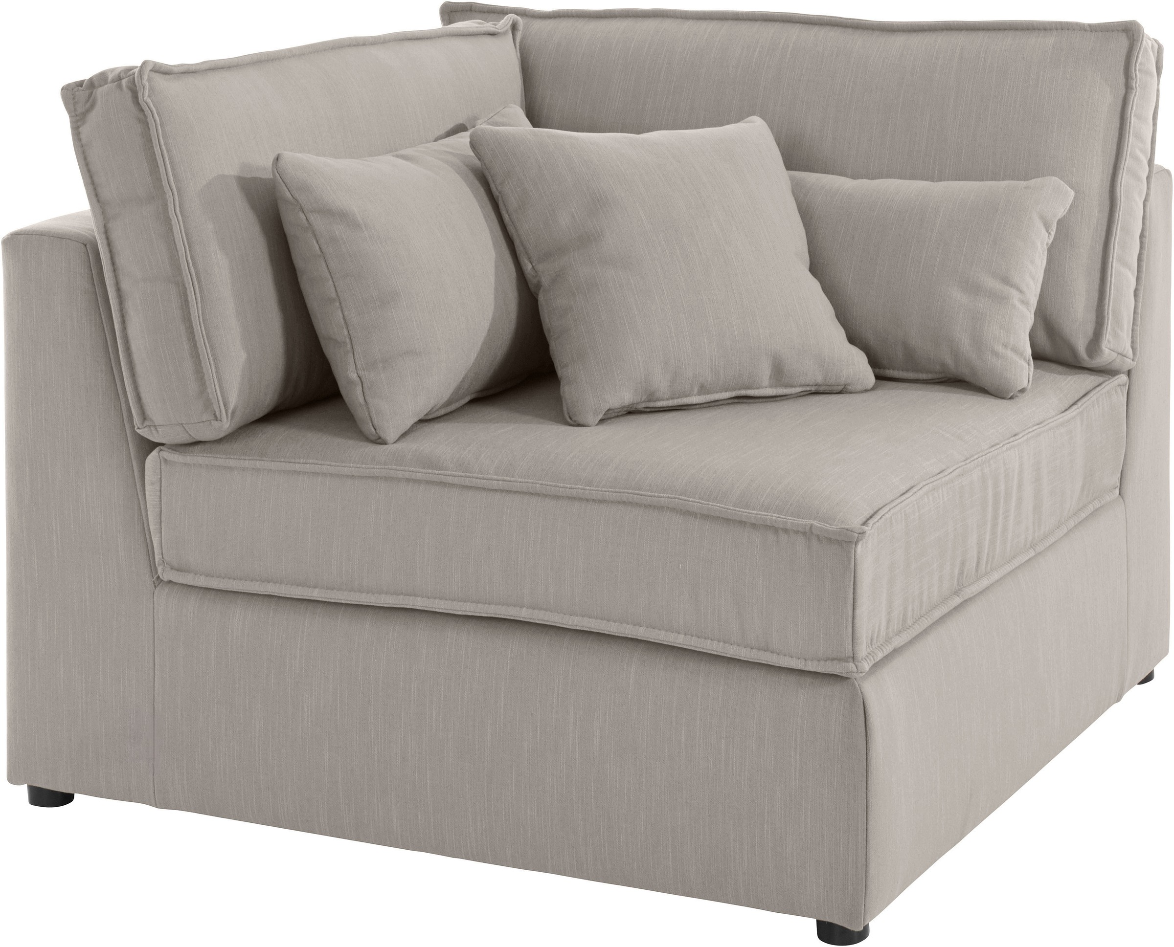 RAUM.ID Sofa-Eckelement »Florid«, Teil eines Sitzkomfort, in Modulsofas, fester auf bestellen Rechnung auch Cord