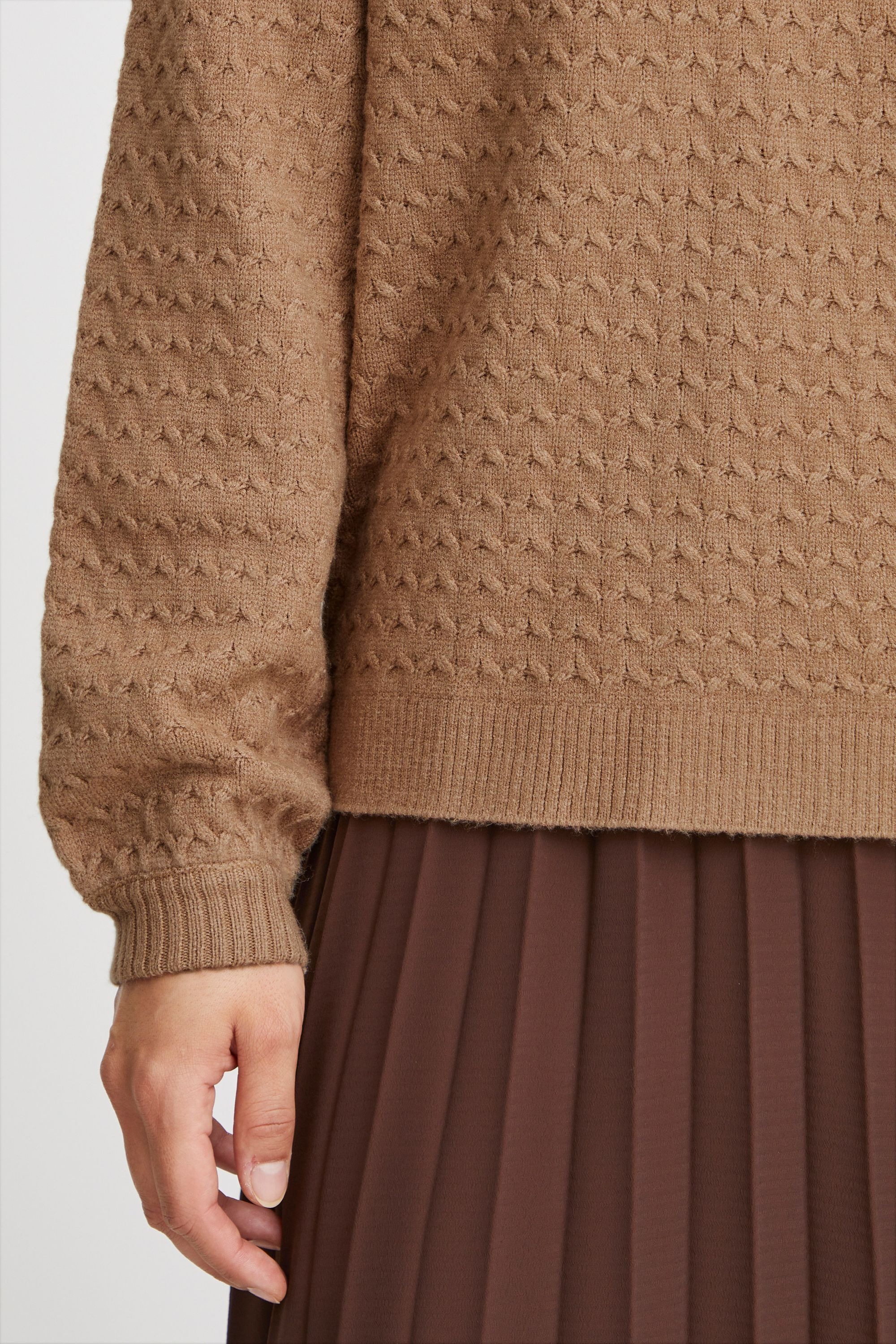 b.young Strickfleece-Pullover »Strickpullover BYMilo«