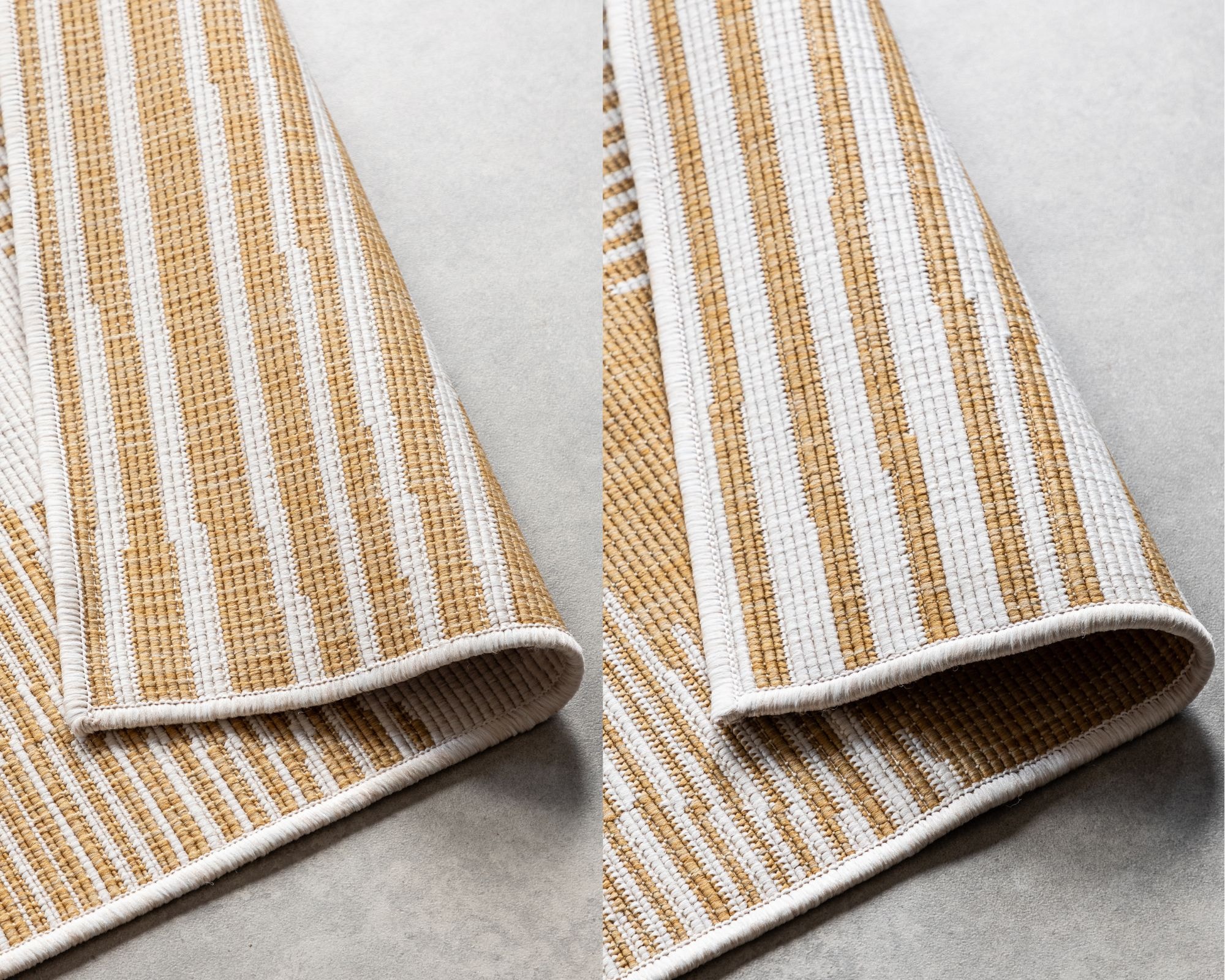 ELLE DECORATION Teppich »Rhombus, In- und Outdoor« rechteckig 5 mm Höhe Flachgewebe, In-& Outdoor, Modern, Wendeteppich, Balkon, Wohnzimmer