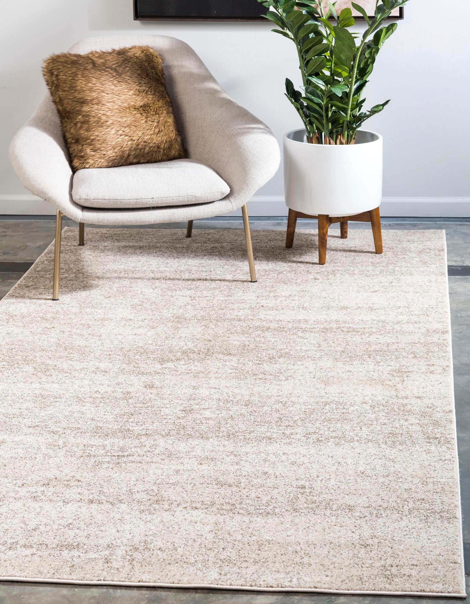 Myflair Möbel & Accessoires Teppich »Good Times Lagerräumung«, rechteckig, 13 mm Höhe, Kurzflor, gewebt, melierte Optik, ideal im Wohnzimmer & Schlafzimmer