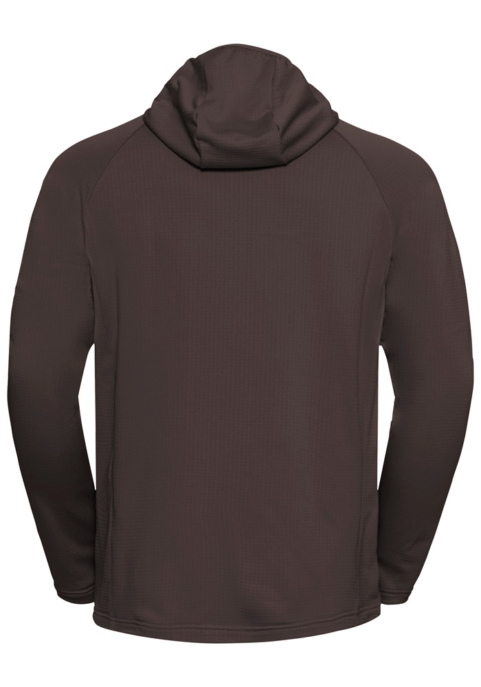 Jack Wolfskin Fleecejacke »KOLBENBERG HOODED FZ M«, mit Kapuze