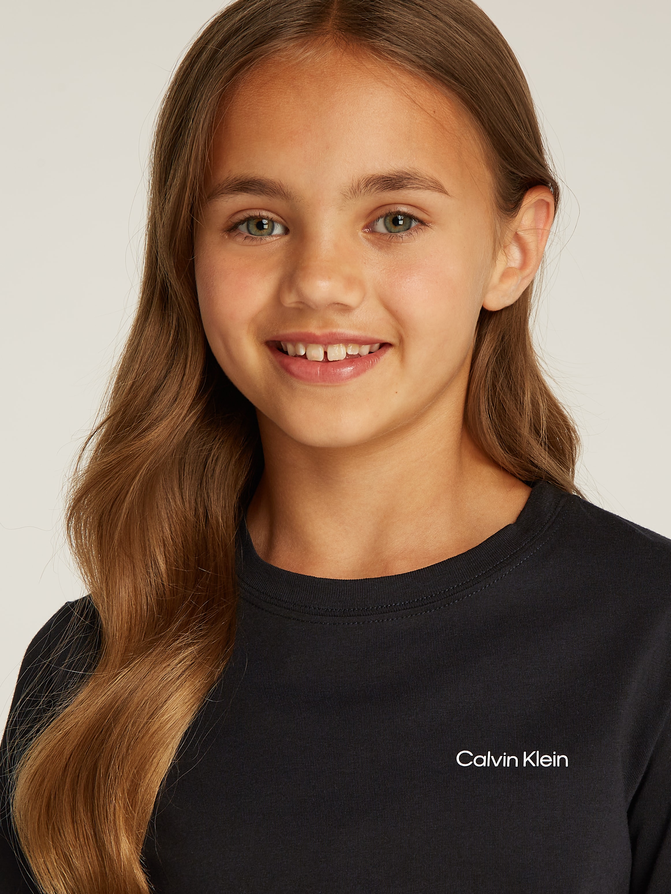 Calvin Klein Jeans T-Shirt »Chest Inst.Logo Ss T-Shirt«, für Kinder bis 16 Jahre und mit Logoschriftzug