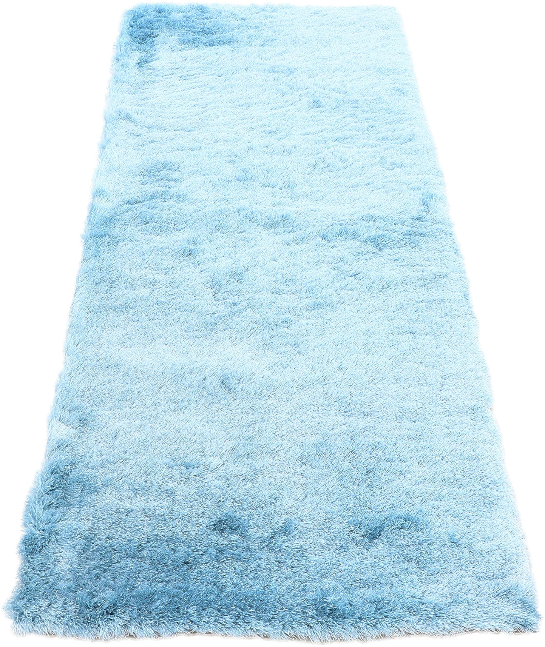 carpetfine Läufer »Breeze«, rechteckig, 45 mm Höhe, besonders weich mit leichtem Glanz Garn