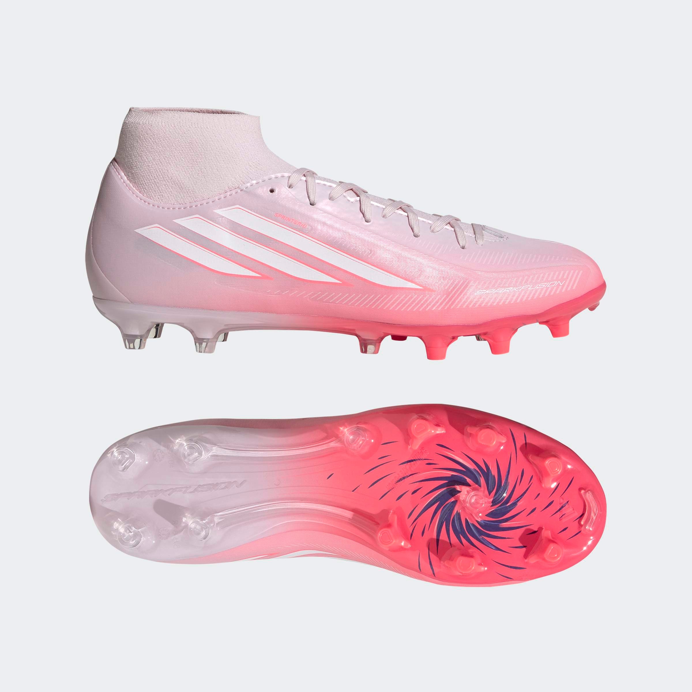 adidas Performance Fußballschuh »F50 SPARKFUSION LEAGUE , NATURRASEN/KUNSTRASEN, HALBHOCH«  für Rasen und Kunstrasenplätze geeignet