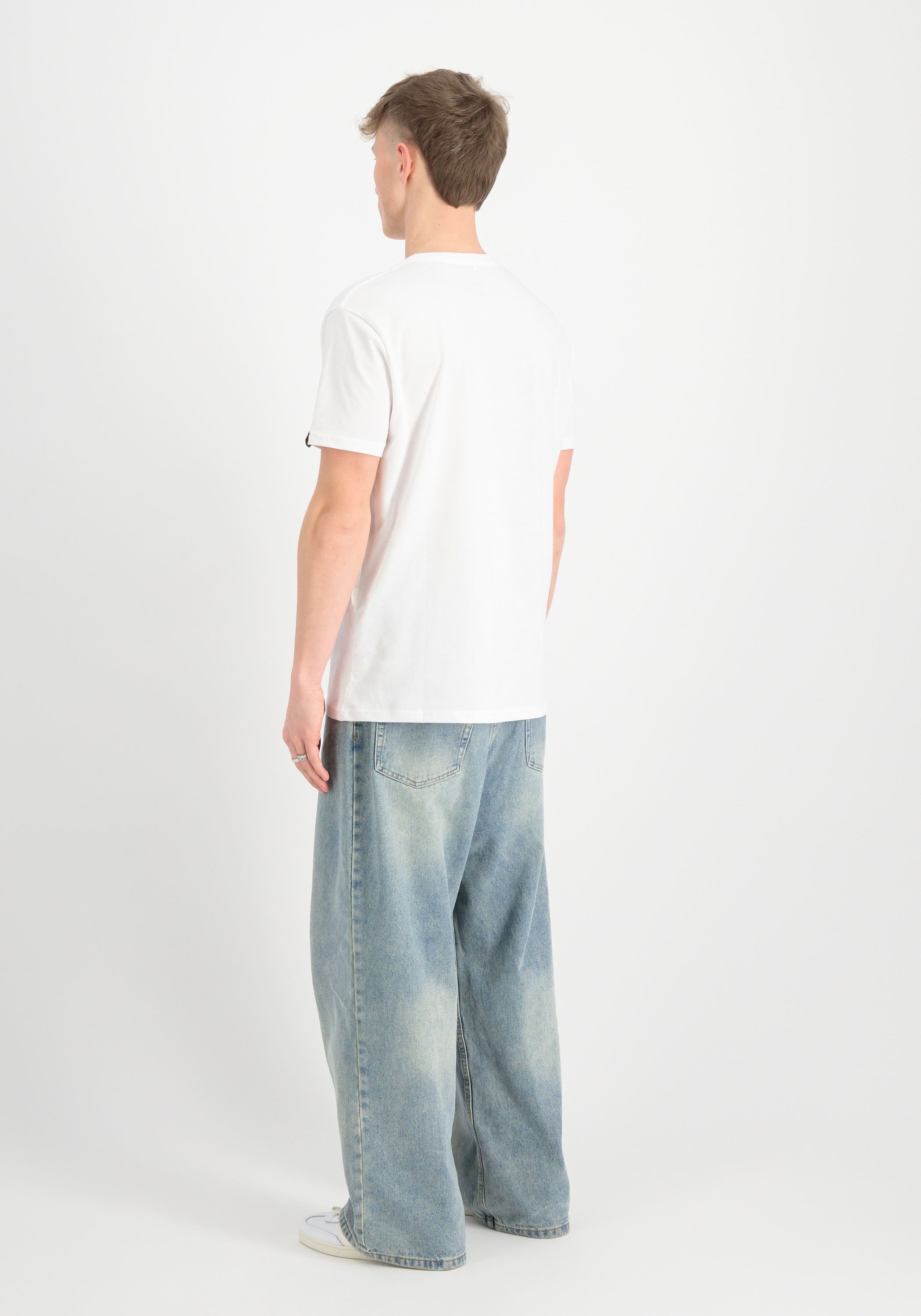 Alpha Industries T-Shirt »Alpha Industries Men - T-Shirts Alpha Label T Puff Print«