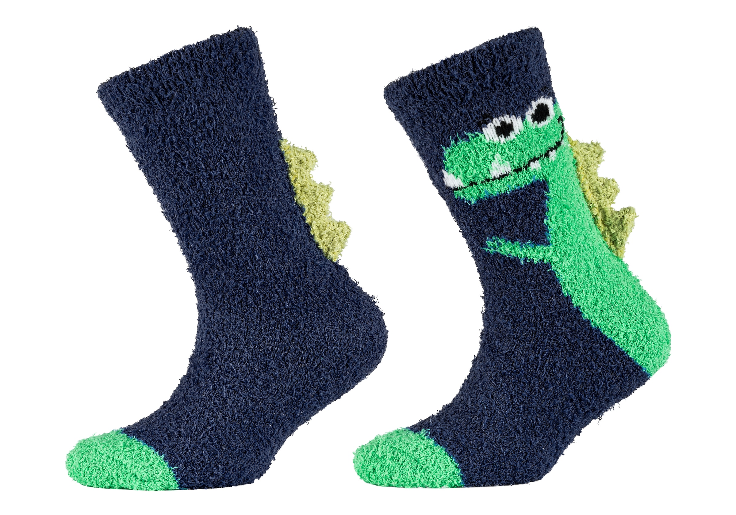 Camano Socken »COSY FANCY APPLICATION SOCKS« 4 Paar tlg. mit elastischem Bund