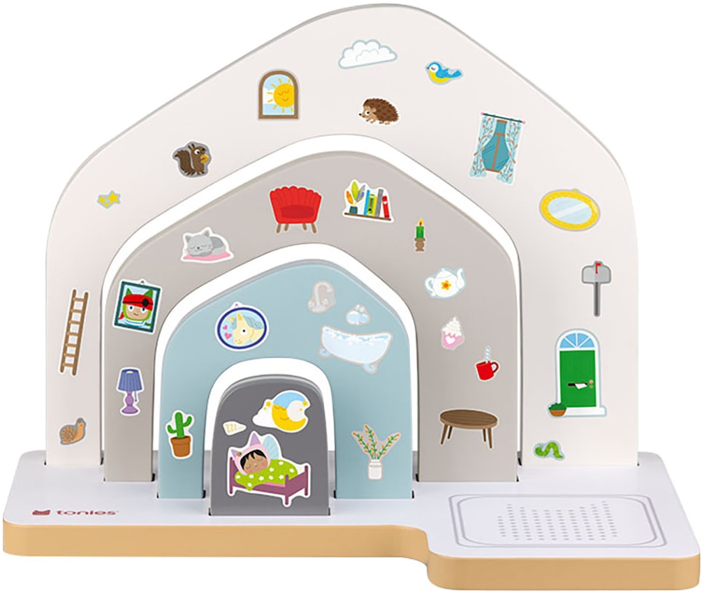 tonies Kinderregal »Standregal - Haus« für bis zu 40 Tonies