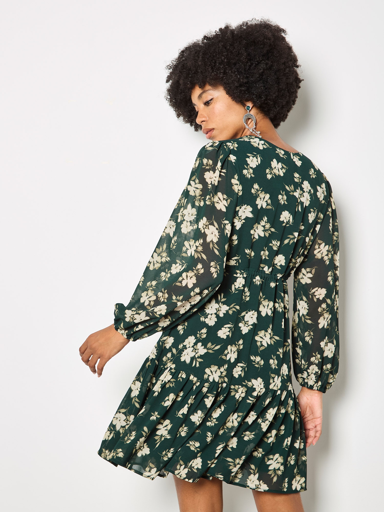 Apricot Minikleid »Minikleid« mit Blumenprint