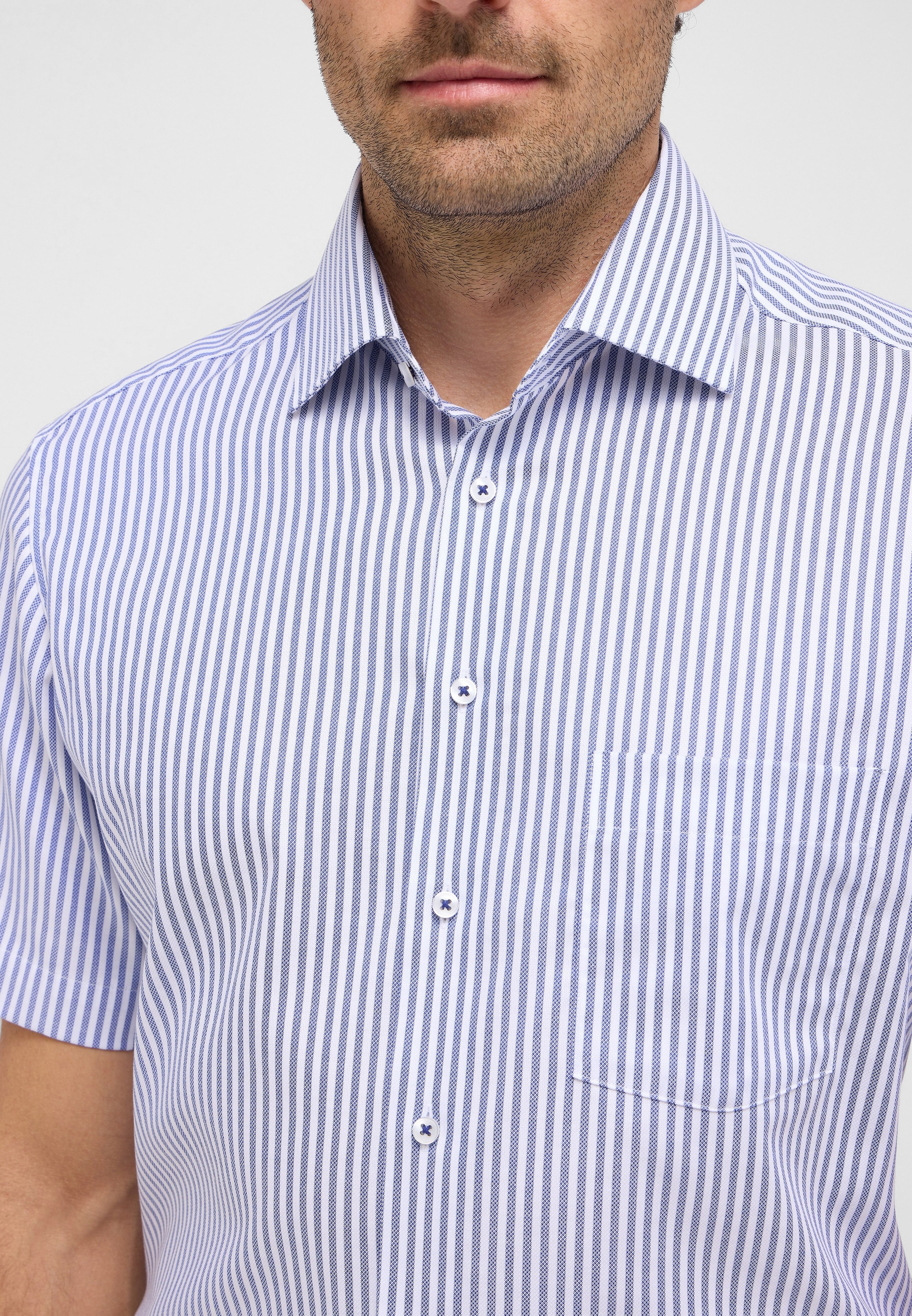 Eterna Kurzarmhemd »MODERN FIT«, NON IRON (bügelfrei)