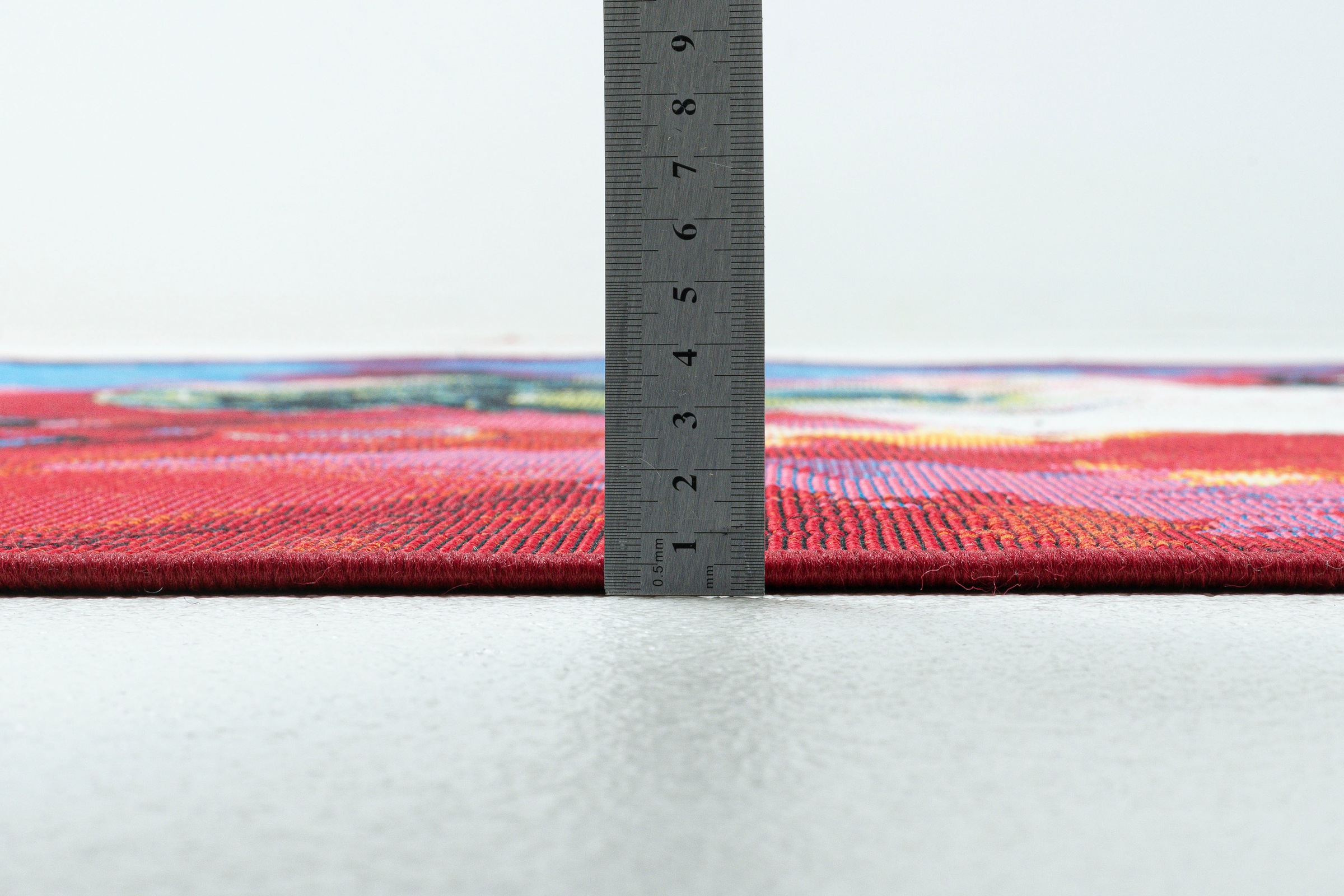 Sansibar Teppich »Rantum-Beach SA-026«, rechteckig, 5 mm Höhe, Flachgewebe, modernes Design, In- und Outdoor geeignet