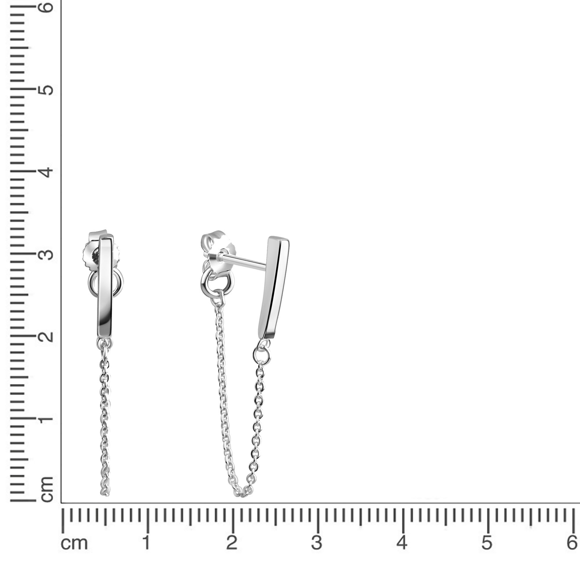 Firetti Paar Ohrstecker »Schmuck Geschenk Silber 925 Ohrschmuck Ohrringe Stäbchen«