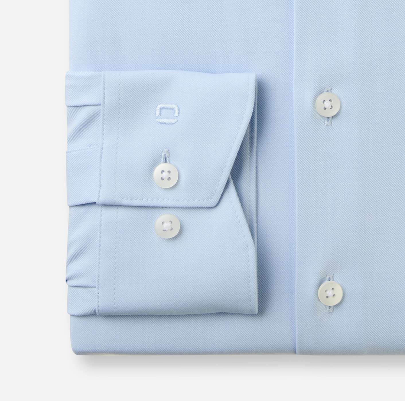 OLYMP Langarmhemd »Luxor« comfort fit, Businesshemd, New-Kentkragen, unifarben