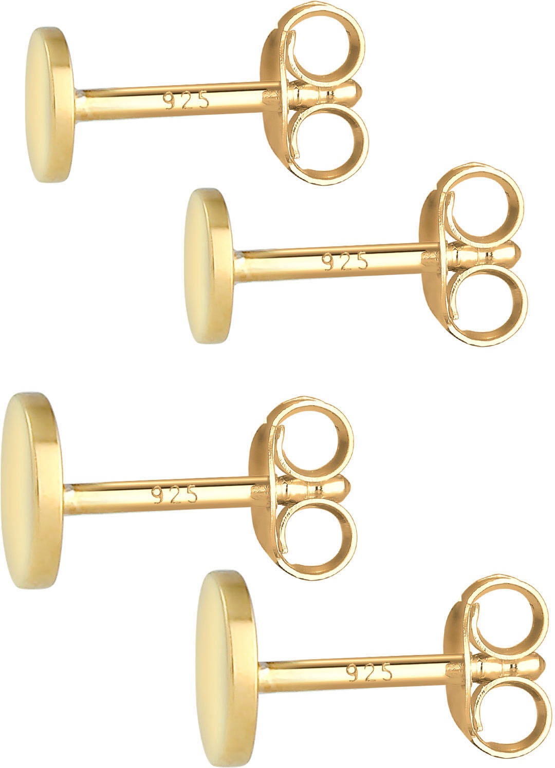 Elli Ohrstecker-Set »Ohrringe Schmuck Geschenk, 0302120521«, (Set, 4 tlg.)