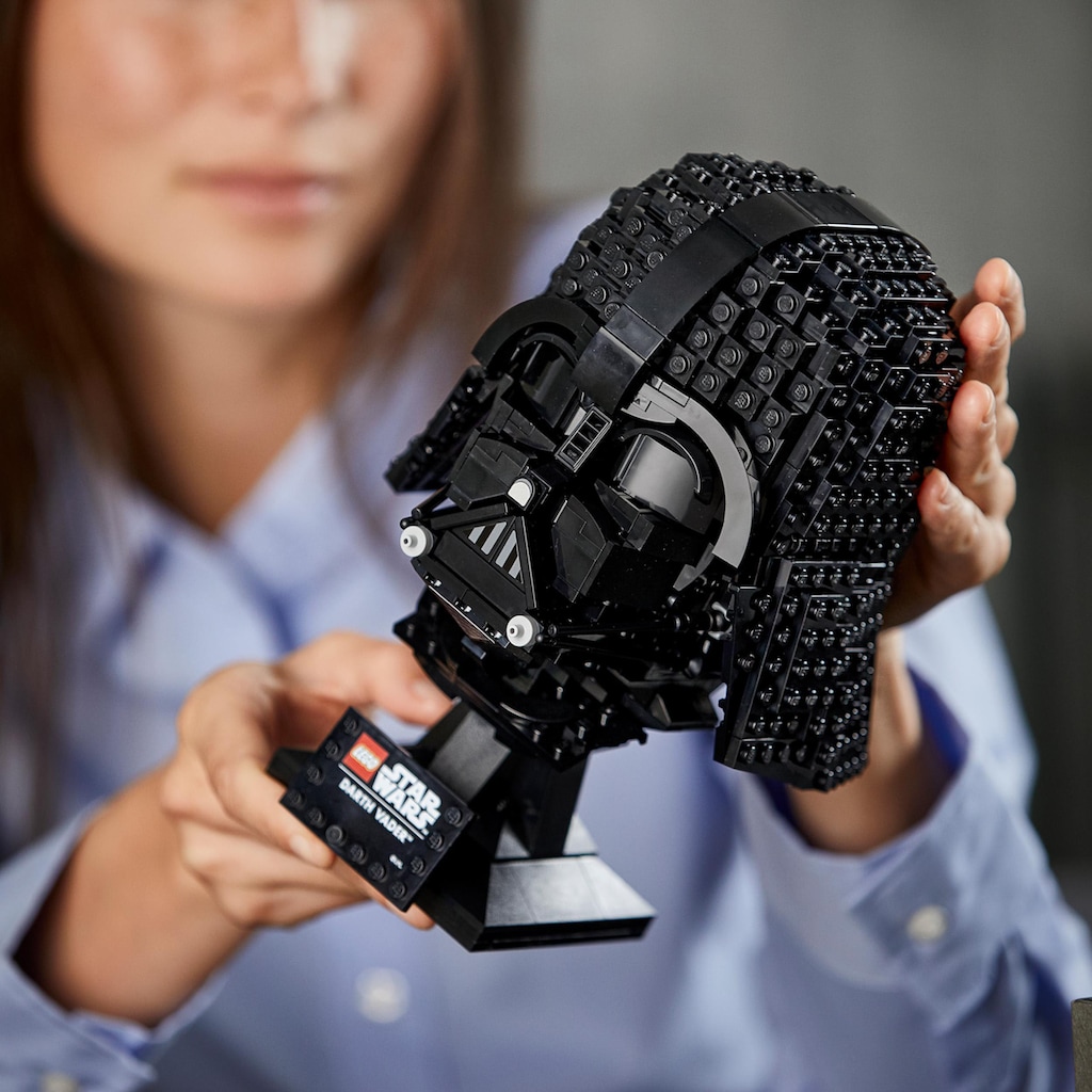 LEGO® Konstruktionsspielsteine »Darth-Vader™ Helm (75304), LEGO® Star Wars™«, (834 St.), Made in Europe