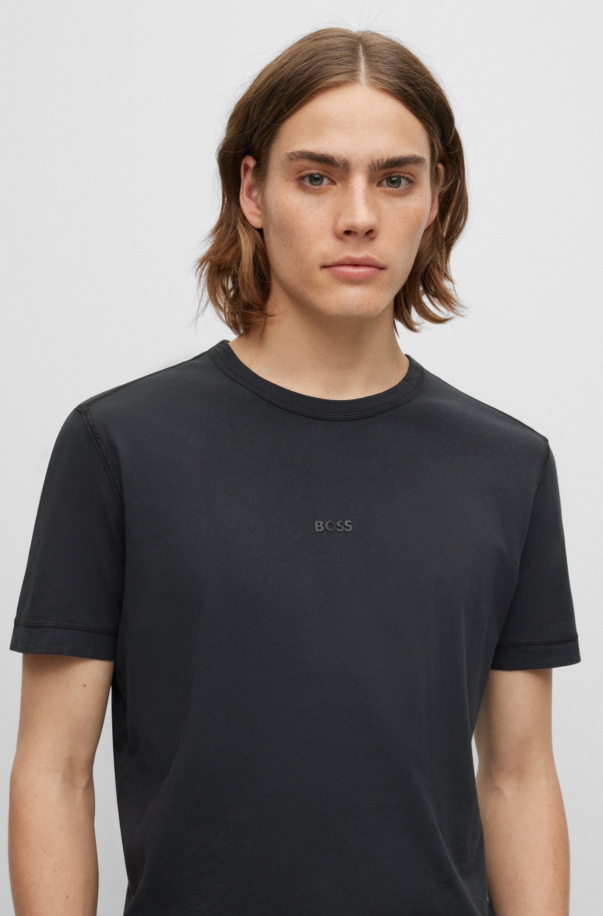 BOSS ORANGE T-Shirt »Tokks« mit BOSS ORANGE Markenlabel