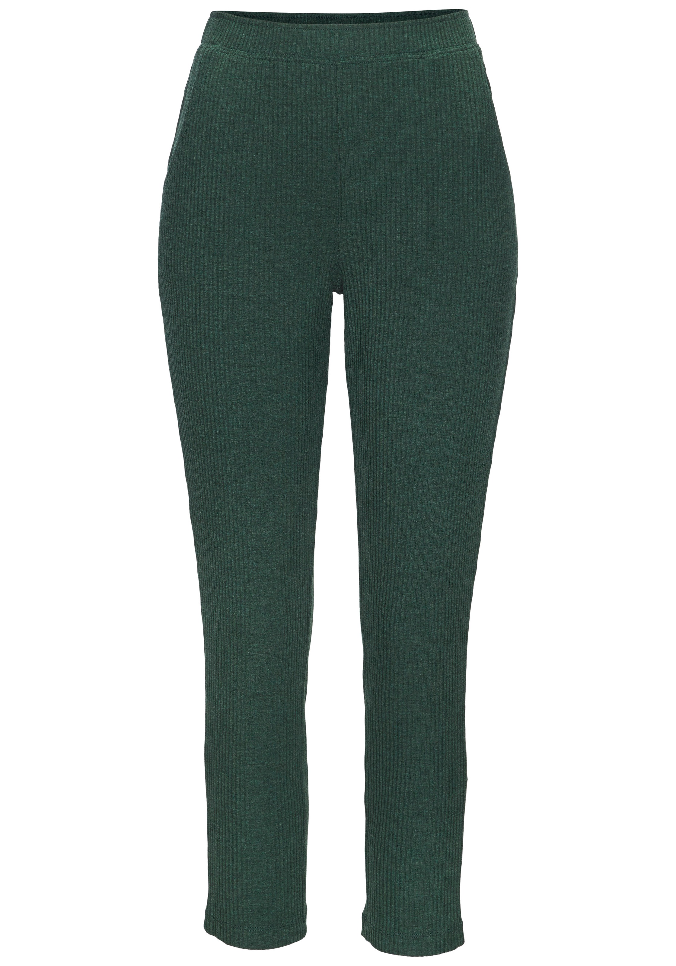 s.Oliver Pyjamahose, Aus weicher Rippqualität