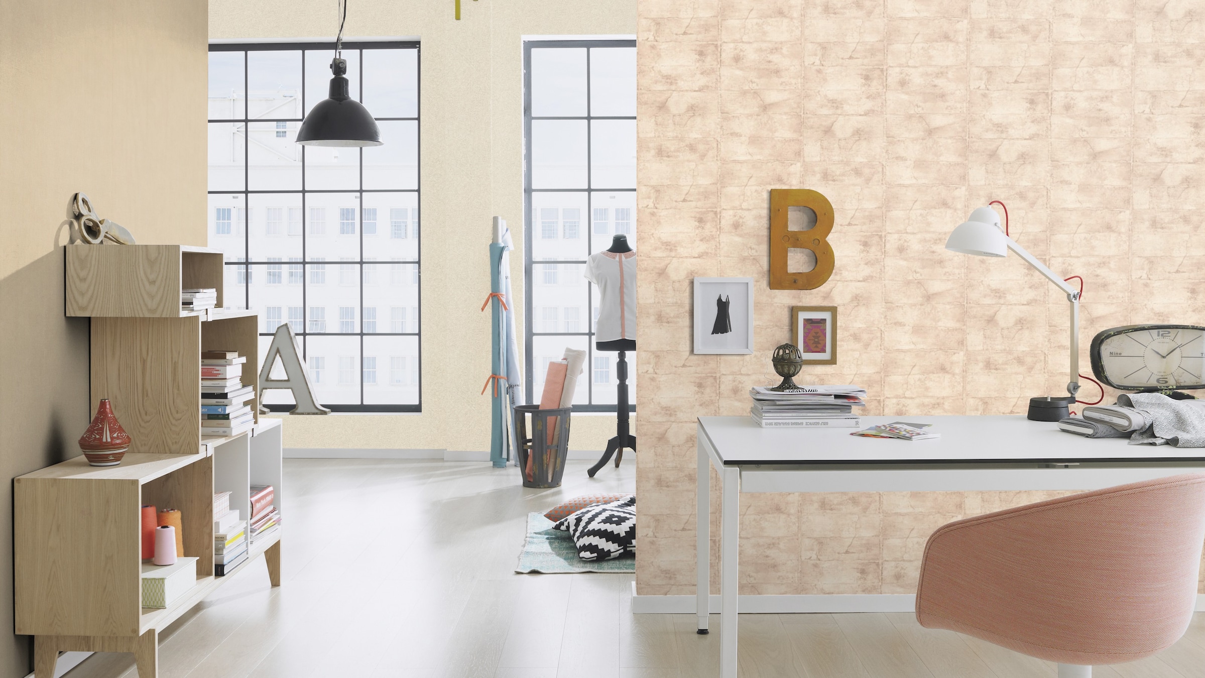 Rasch Vliestapete »Concrete« 3D-Optik strukturiert