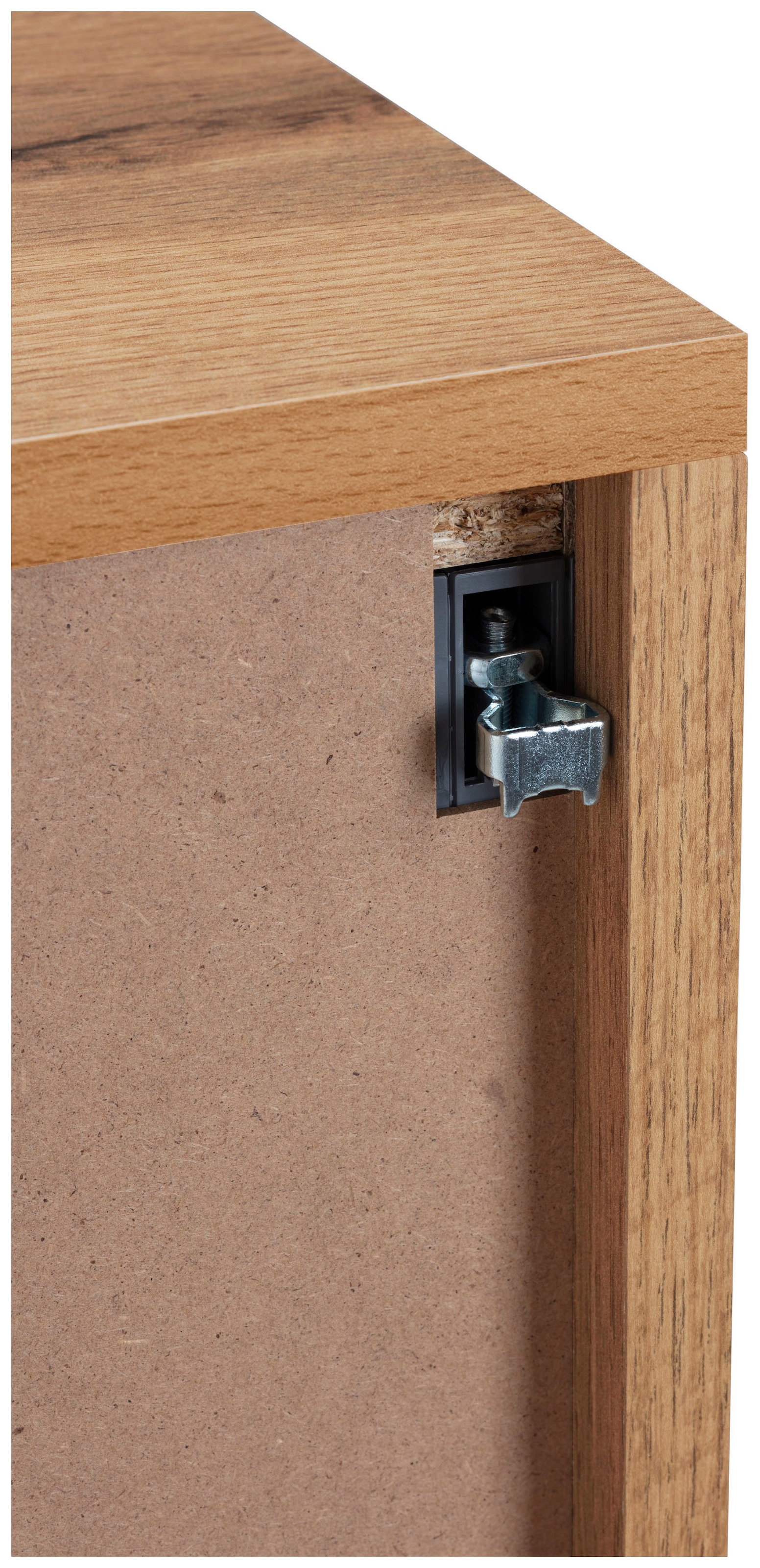 welltime Midischrank »Trento, verschiedene Ausführungen und Farben«, Badmöbel, Badschrank, 60 cm breit, 2 Türen, viel Stauraum