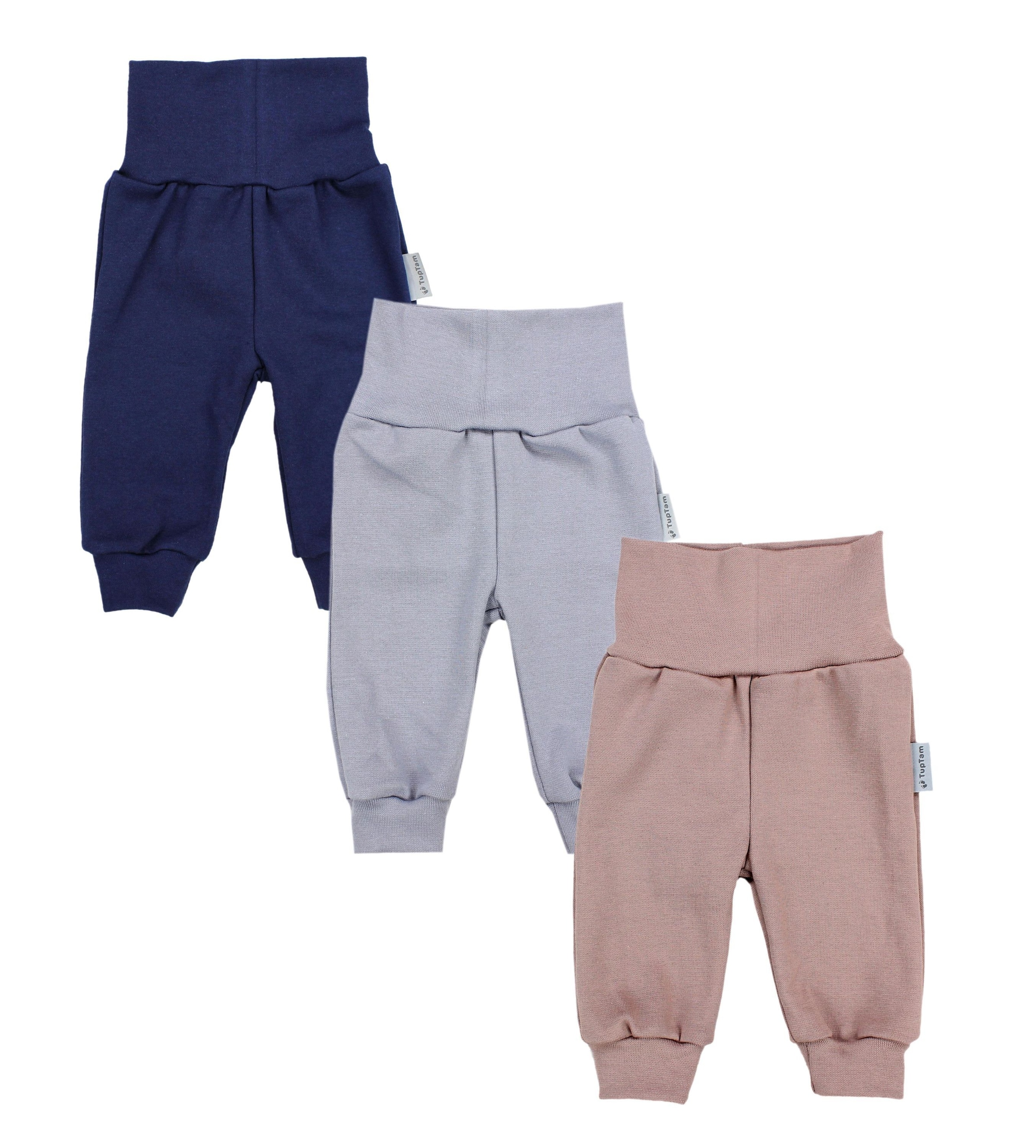 TupTam Jogginghose »Hose Baby Jungen Jogginghose mit Breitem Bund 3er Pack«