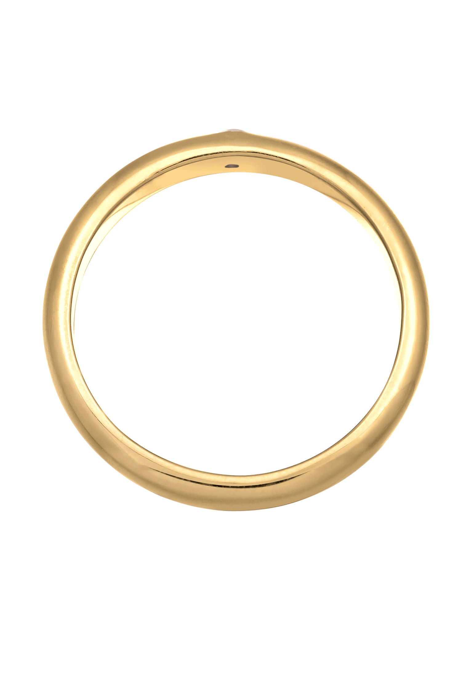 Elli DIAMONDS Verlobungsring »Ring 925 Sterling Silber Diamant ct 0.03 Verlobungsring«