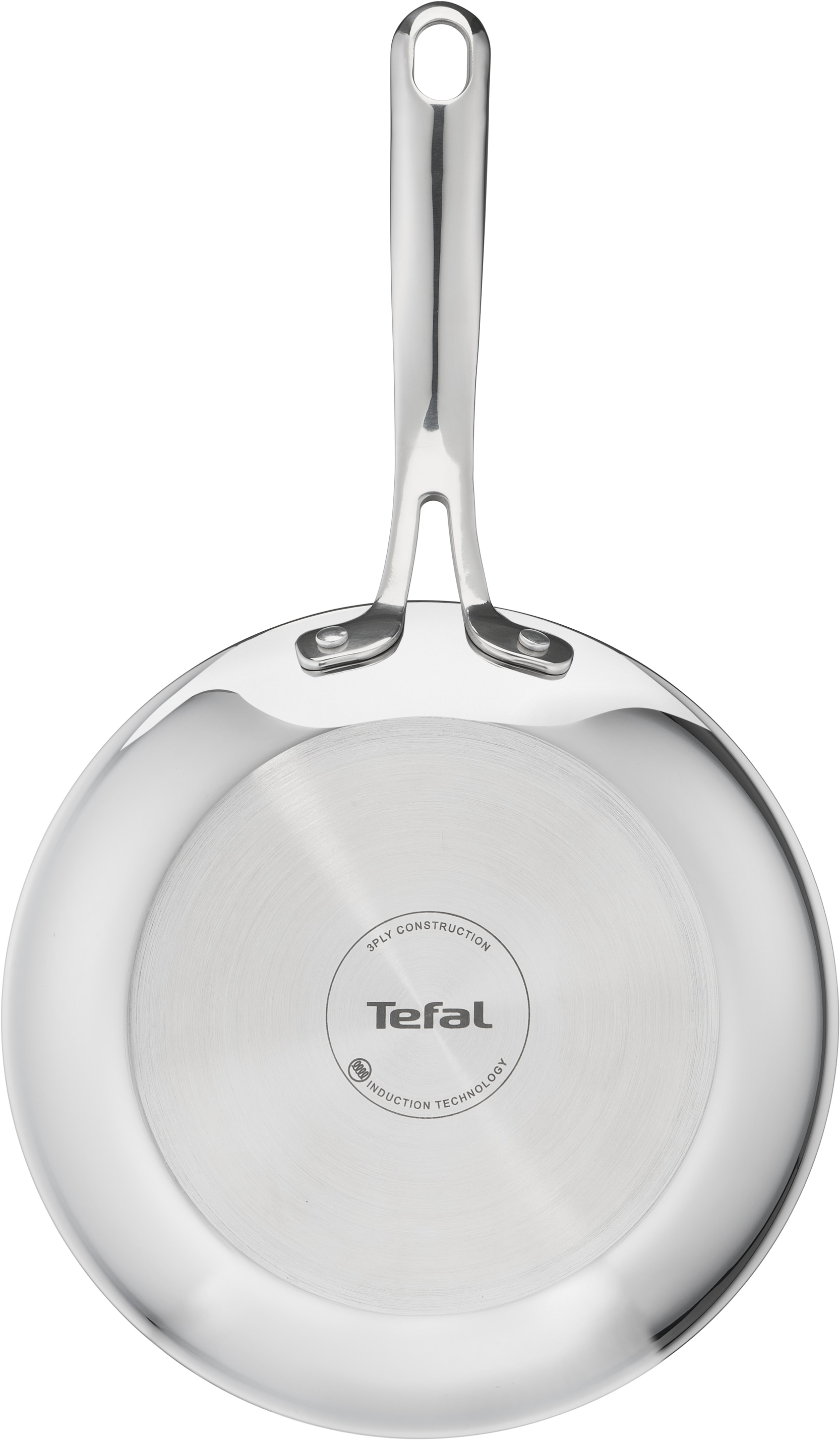 Tefal Bratpfanne »Eternal Mesh« Edelstahl 18/10 1 Stk. tlg. Triply3-Schicht-Material, Mesh-Beschichtung, alle Herdarten, Induktion