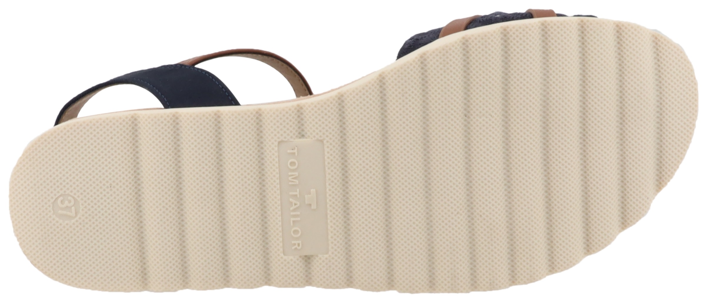 TOM TAILOR Riemchensandale, Sommerschuh, Riemchensandale, Sandalette mit T-Riemen
