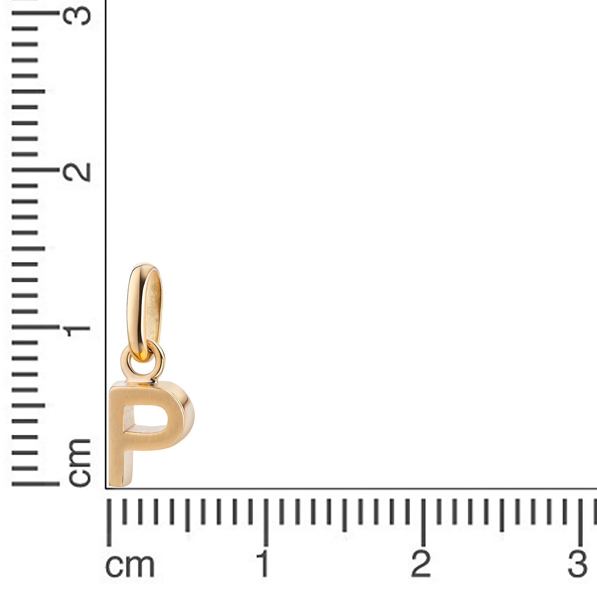 Firetti Kettenanhänger »Schmuck Geschenk Gold 333 Halsschmuck Anhänger Buchstabe Alphabet«