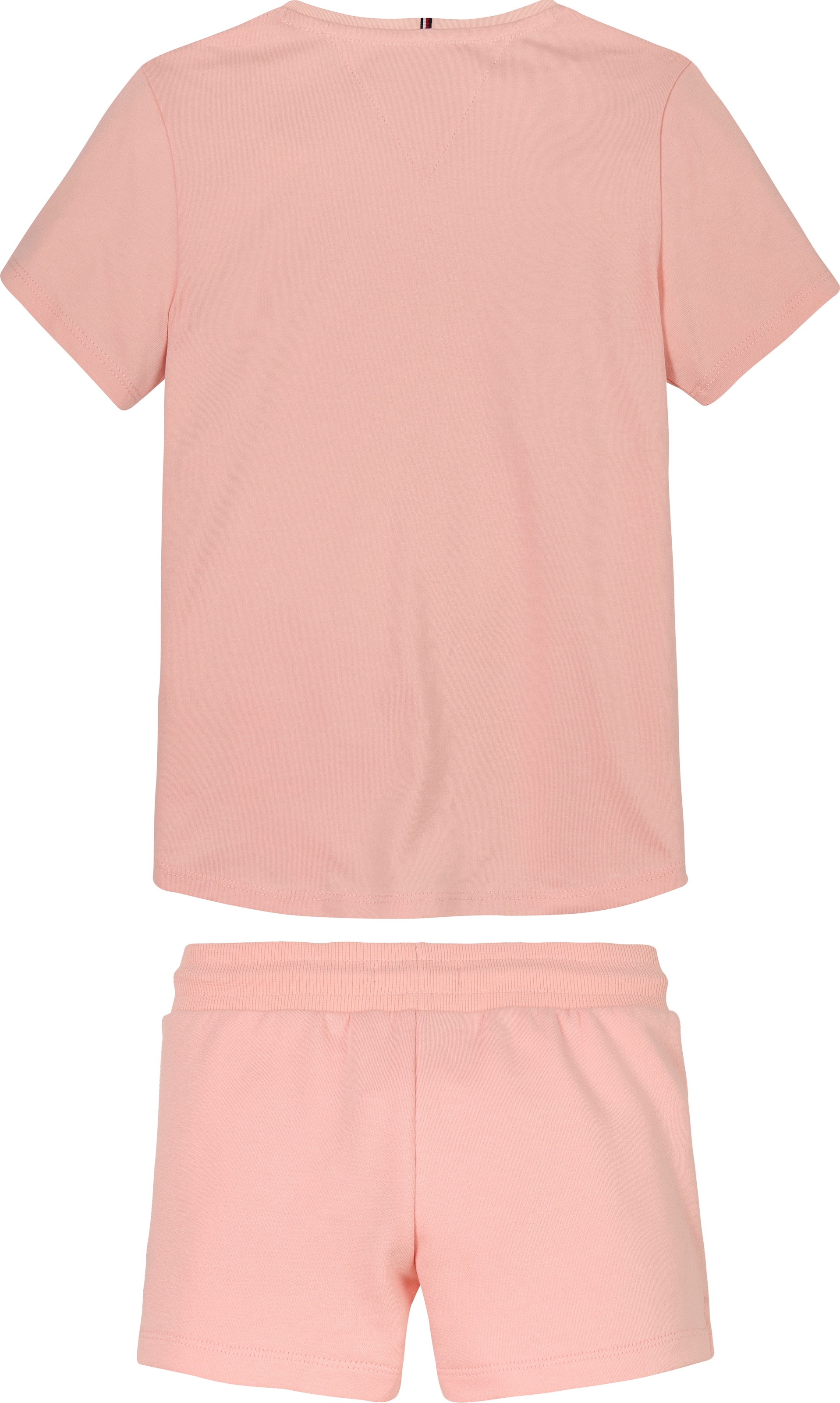 Tommy Hilfiger T-Shirt & Shorts »MINI CORP SET TEE + SHORT« 2 Stk. mit Logodruck