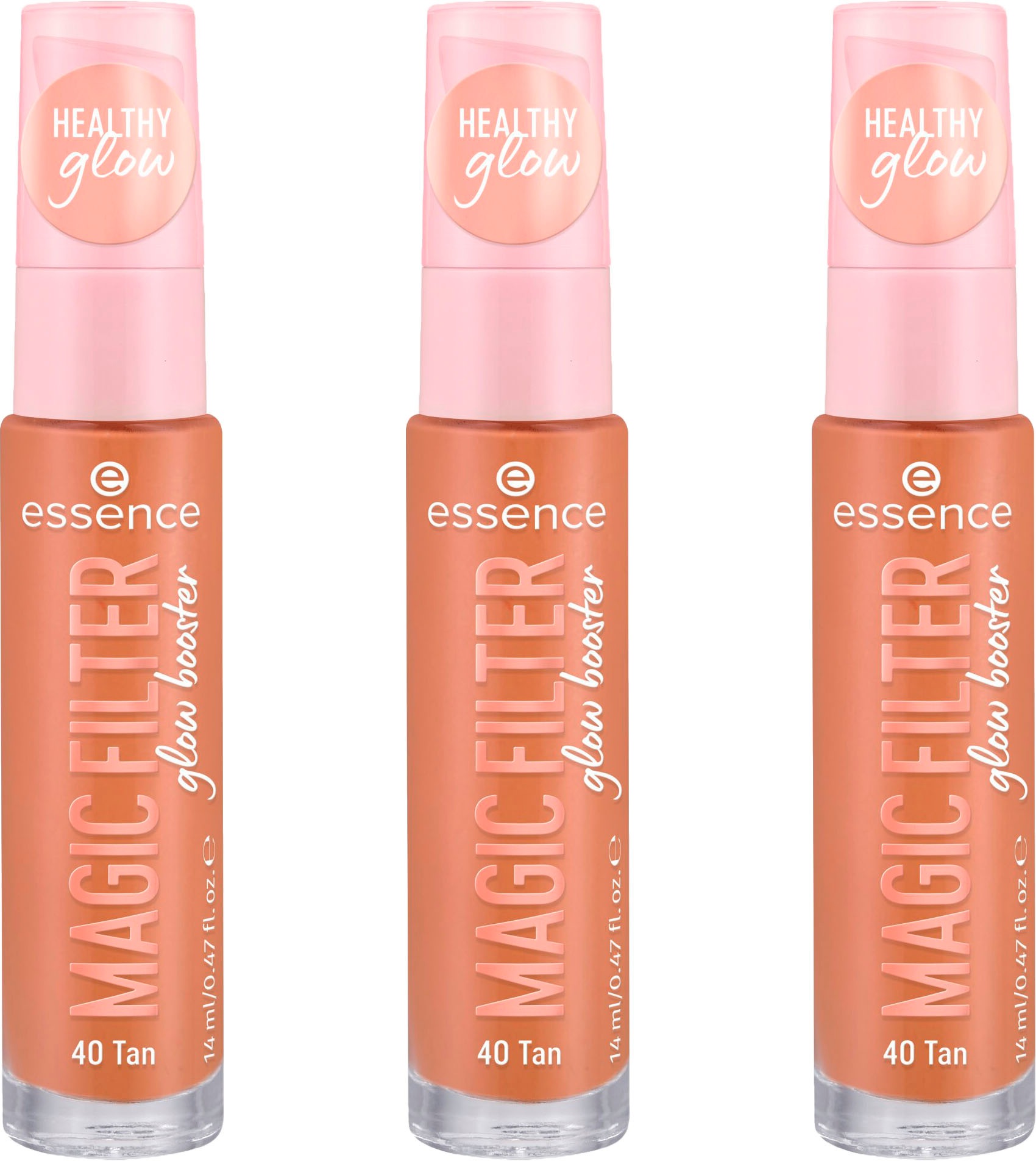 Primer »MAGIC FILTER glow booster«, (3er Pack), Grundierung für Make-Up