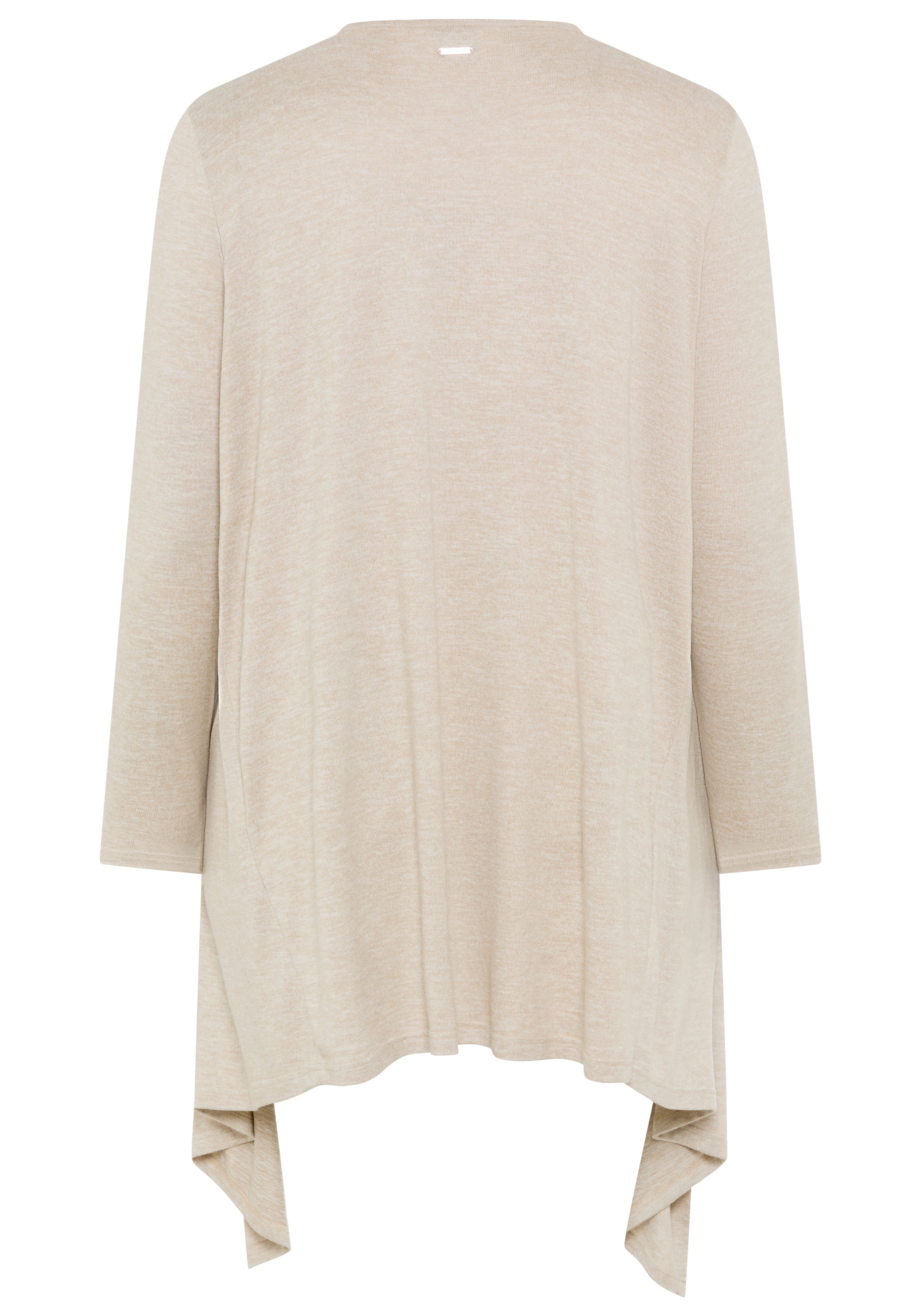 Laura Scott CURVE Strickjacke mit Wasserfallausschnitt, Langarm-Design, figurbetonte Passform