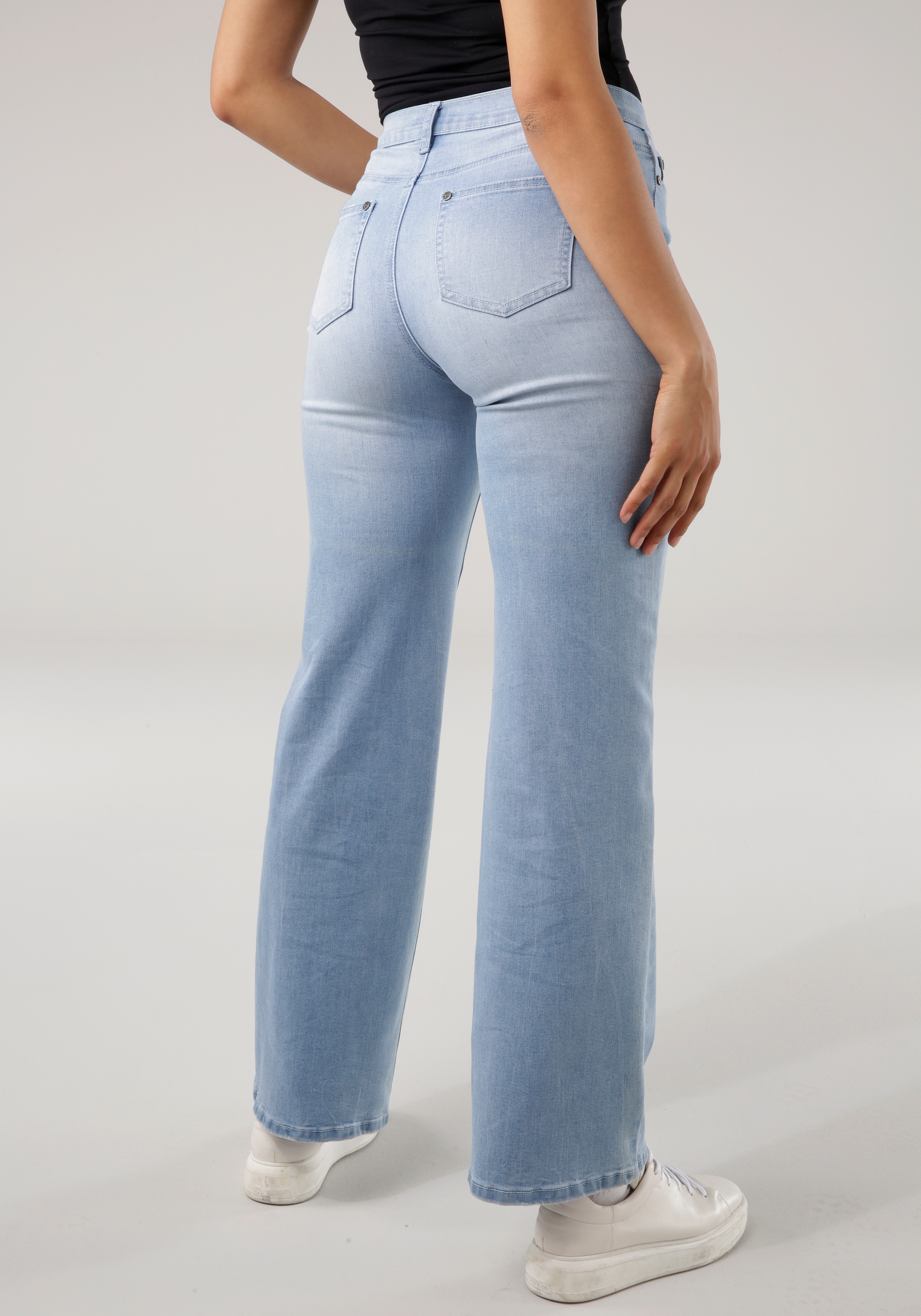 Tamaris Weite Jeans, im ♕ bei 5-pocket-Style