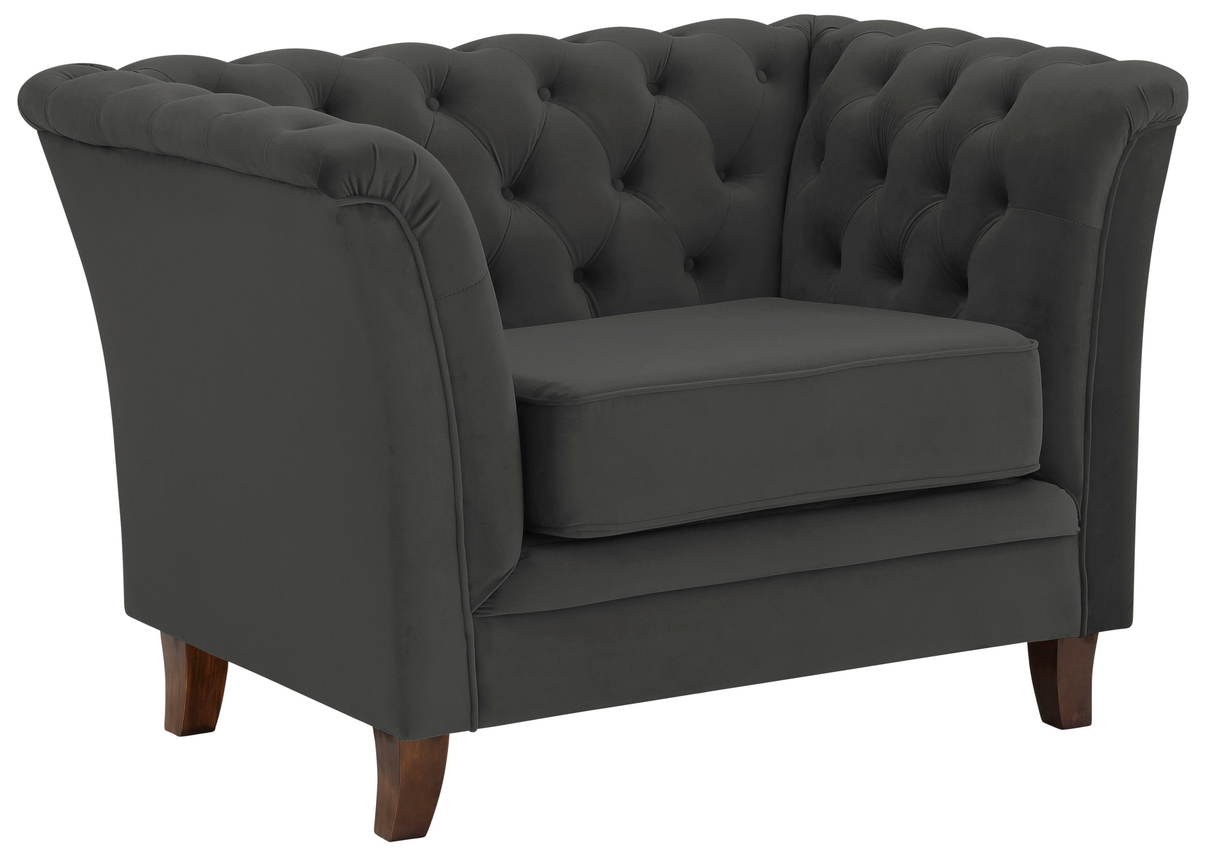 Home affaire Chesterfield-Sessel »Dover Sessel«, passend zur "Dover"-Serie mit Knopfheftung und losem Sitzkissen